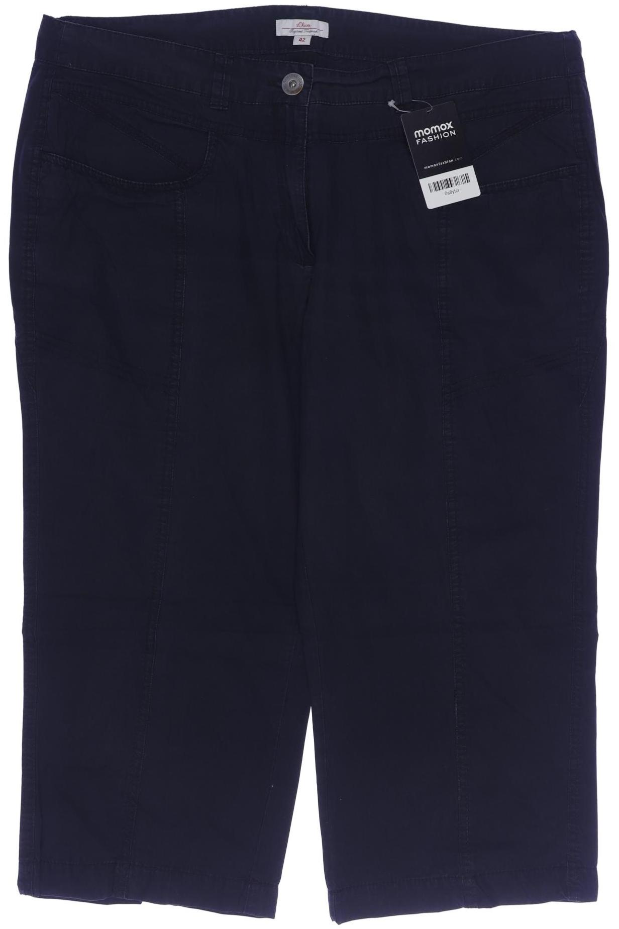 Thumbnail - s.Oliver Damen Stoffhose, marineblau, Gr. 42