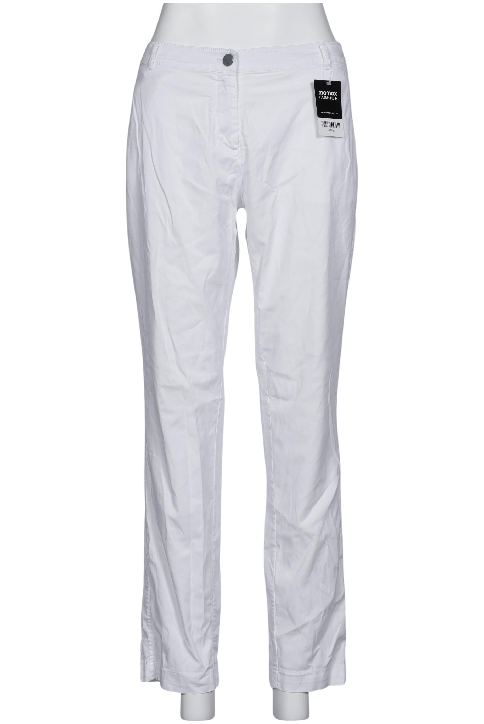

s.Oliver Damen Stoffhose, weiß, Gr. 42