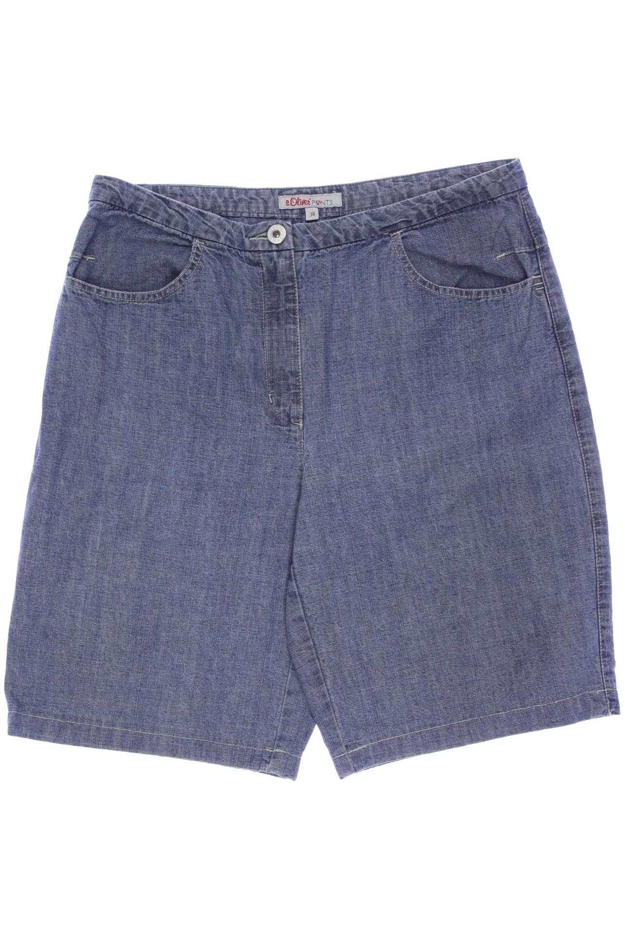 

s.Oliver Damen Shorts, blau, Gr. 38