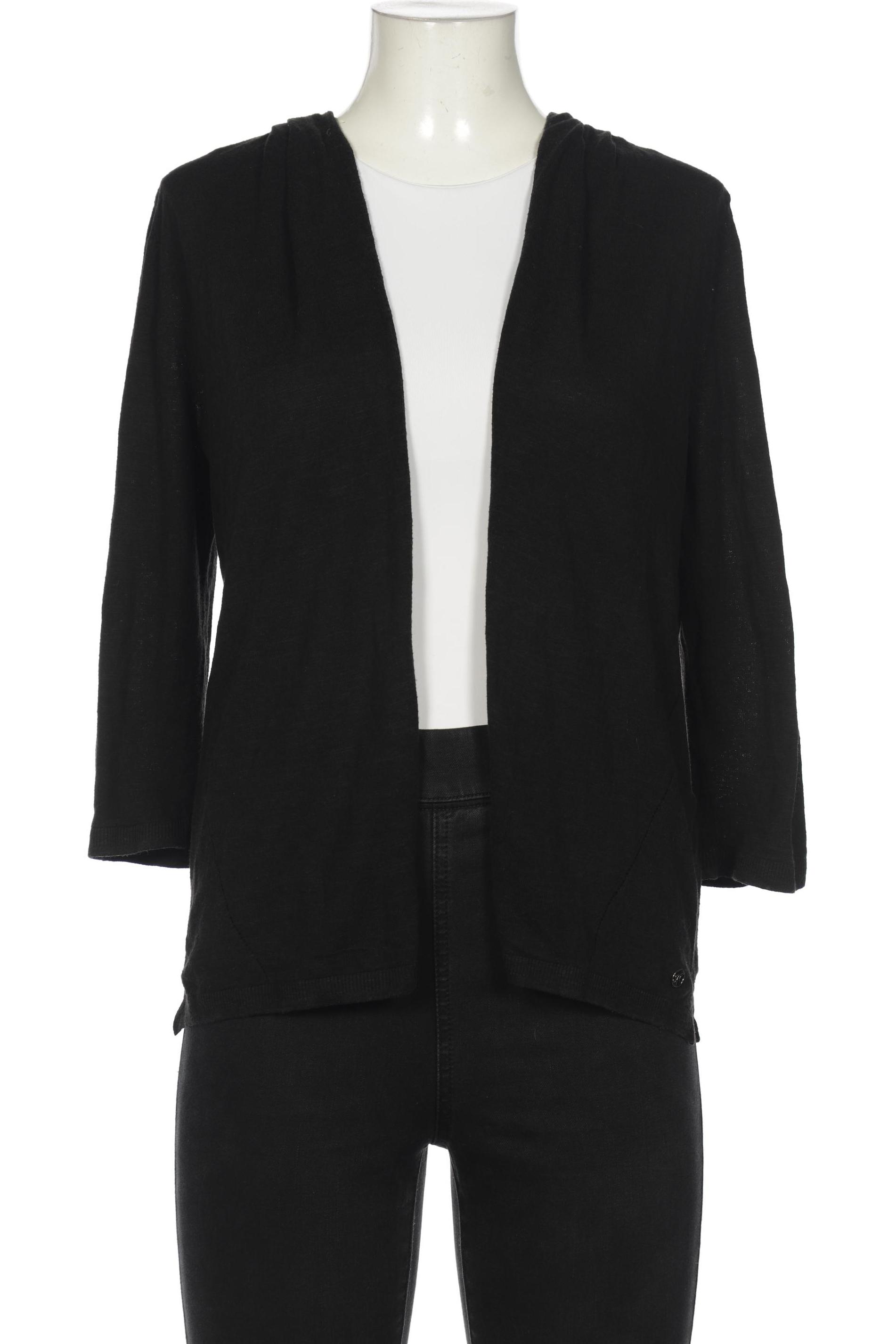 

s.Oliver Damen Strickjacke, schwarz, Gr. 38