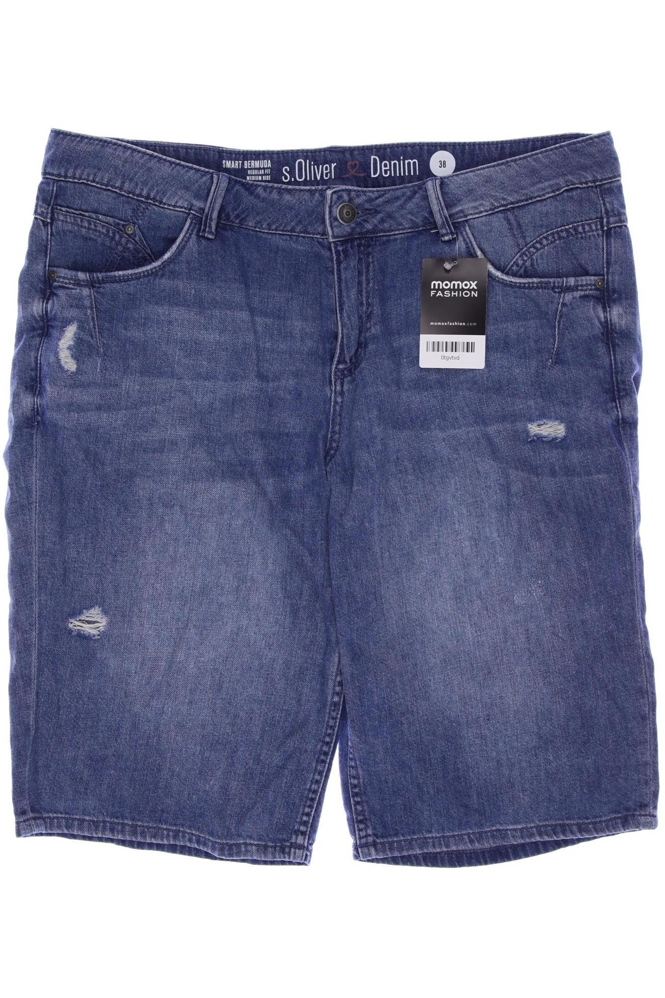 

s.Oliver Damen Shorts, blau