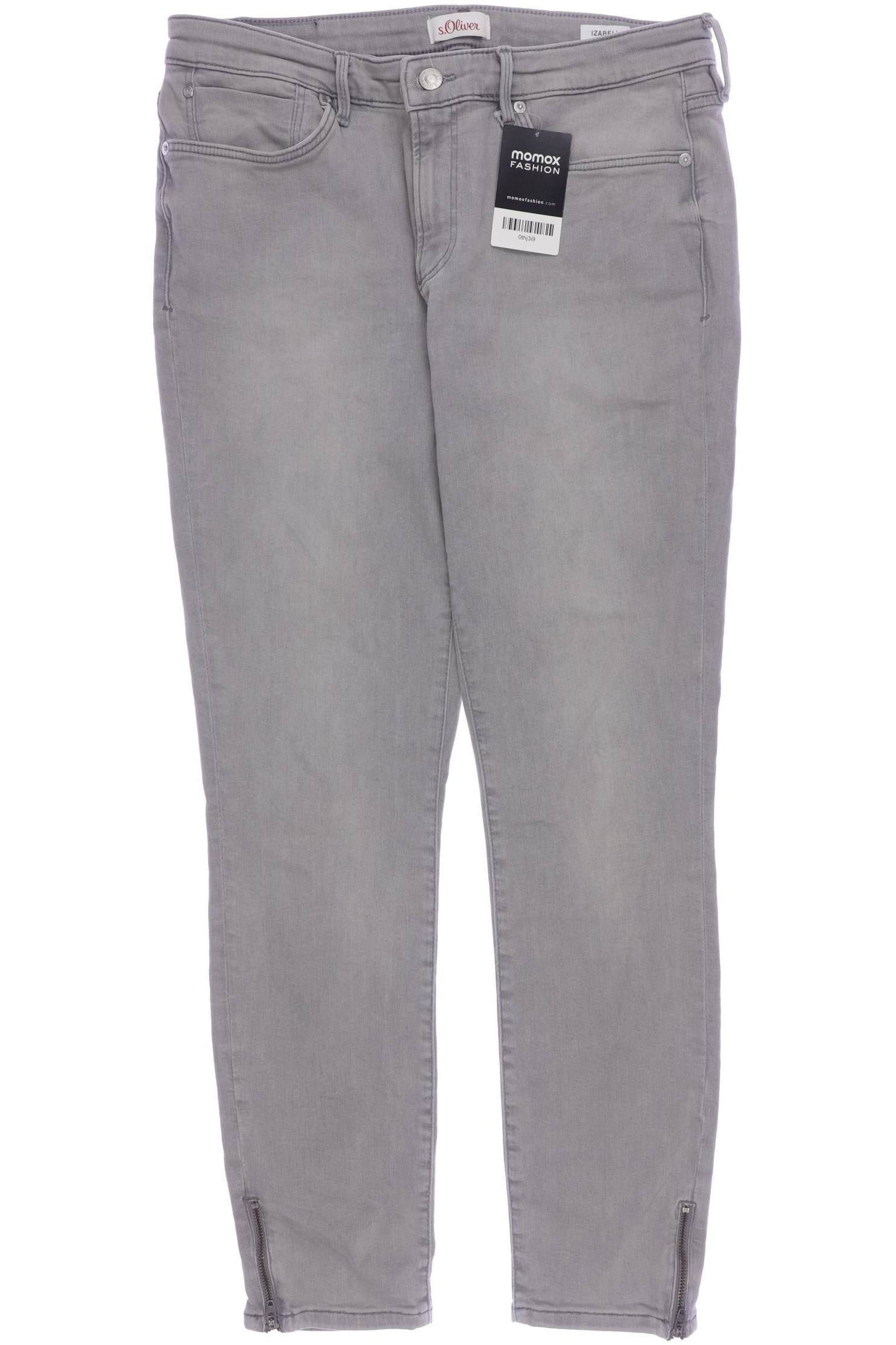 

s.Oliver Damen Jeans, grau, Gr. 40