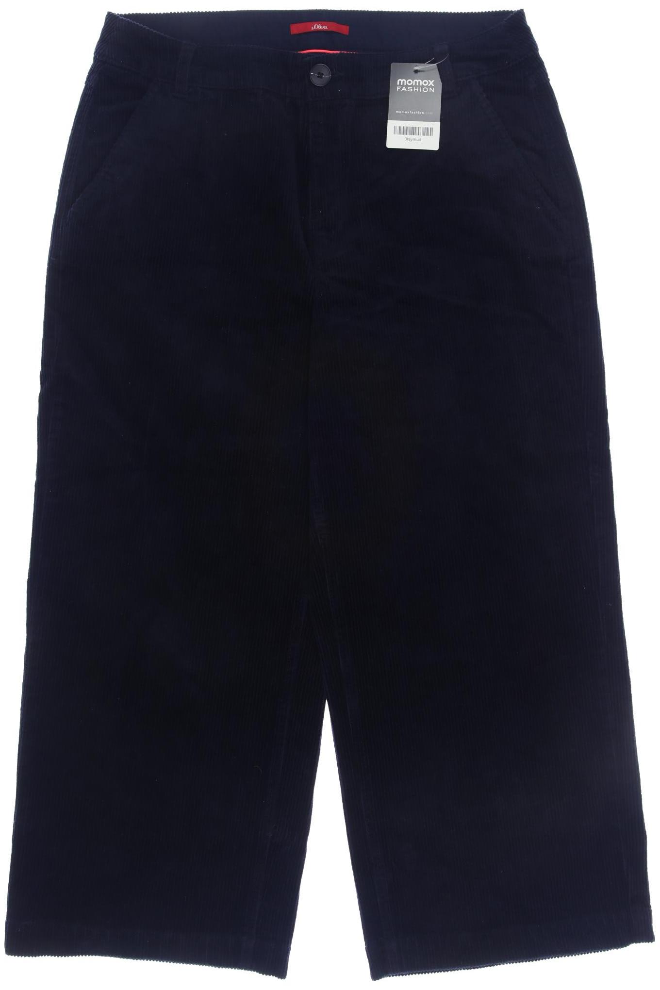 

s.Oliver Damen Stoffhose, marineblau