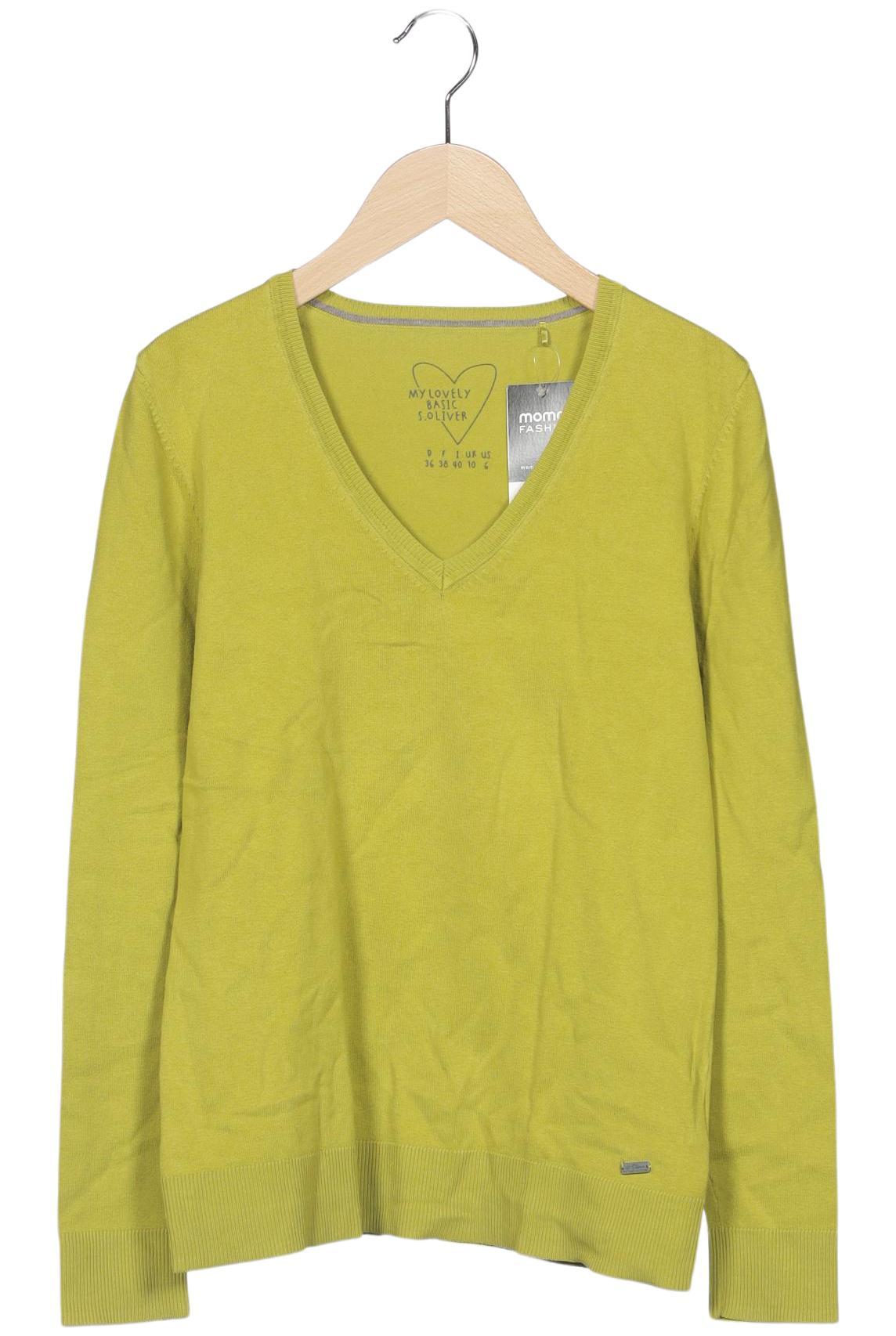 

s.Oliver Damen Pullover, hellgrün, Gr. 36
