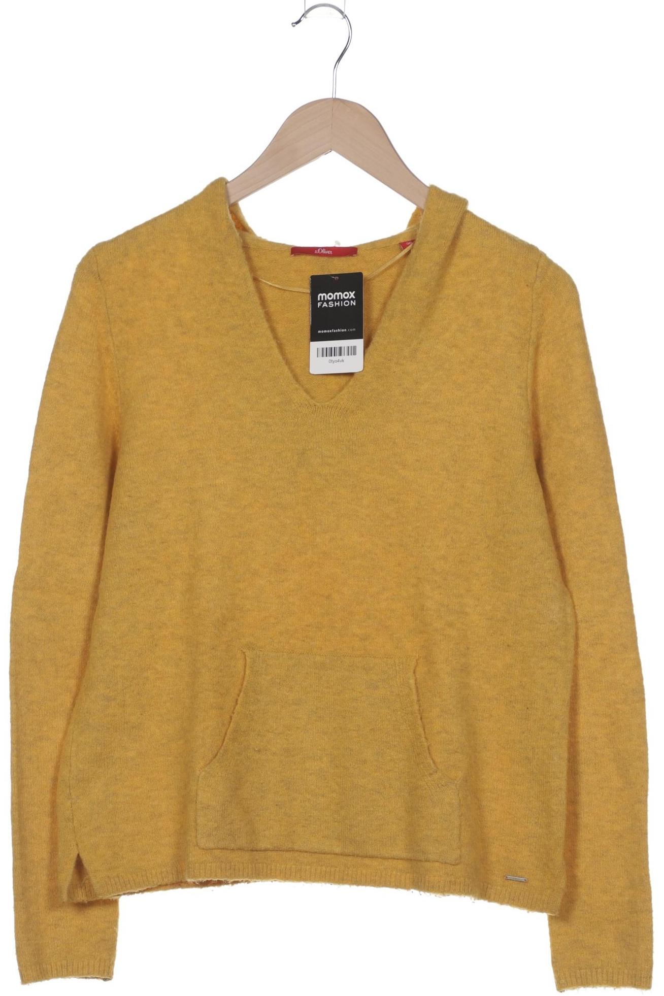 

s.Oliver Damen Pullover, gelb, Gr. 36
