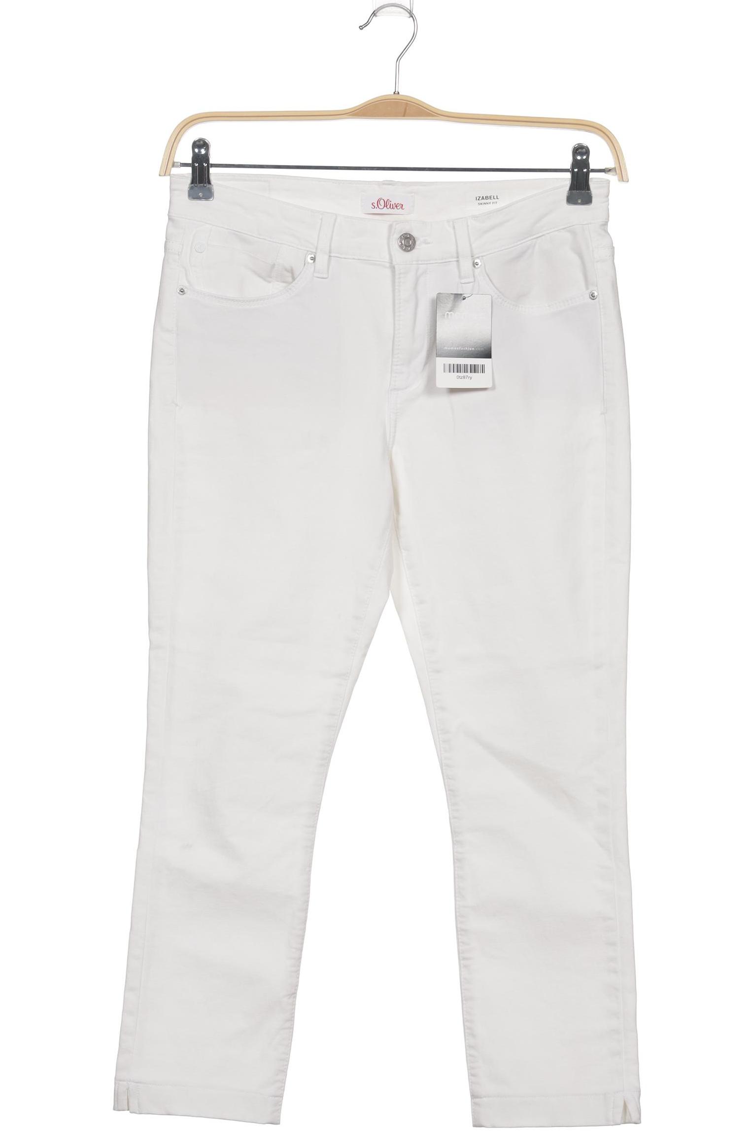 

s.Oliver Damen Jeans, weiß, Gr. 38
