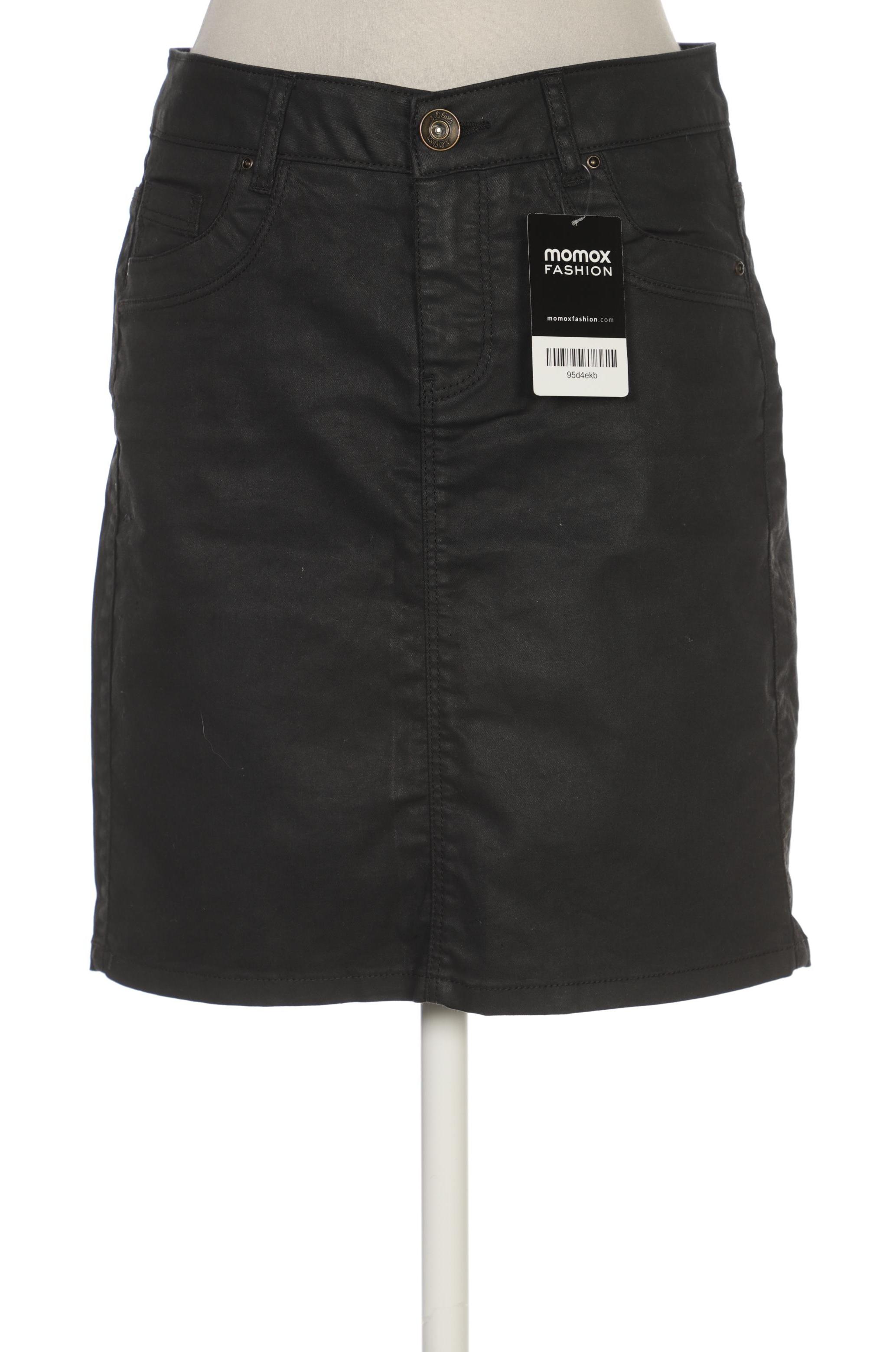 

s.Oliver Damen Rock, schwarz, Gr. 34