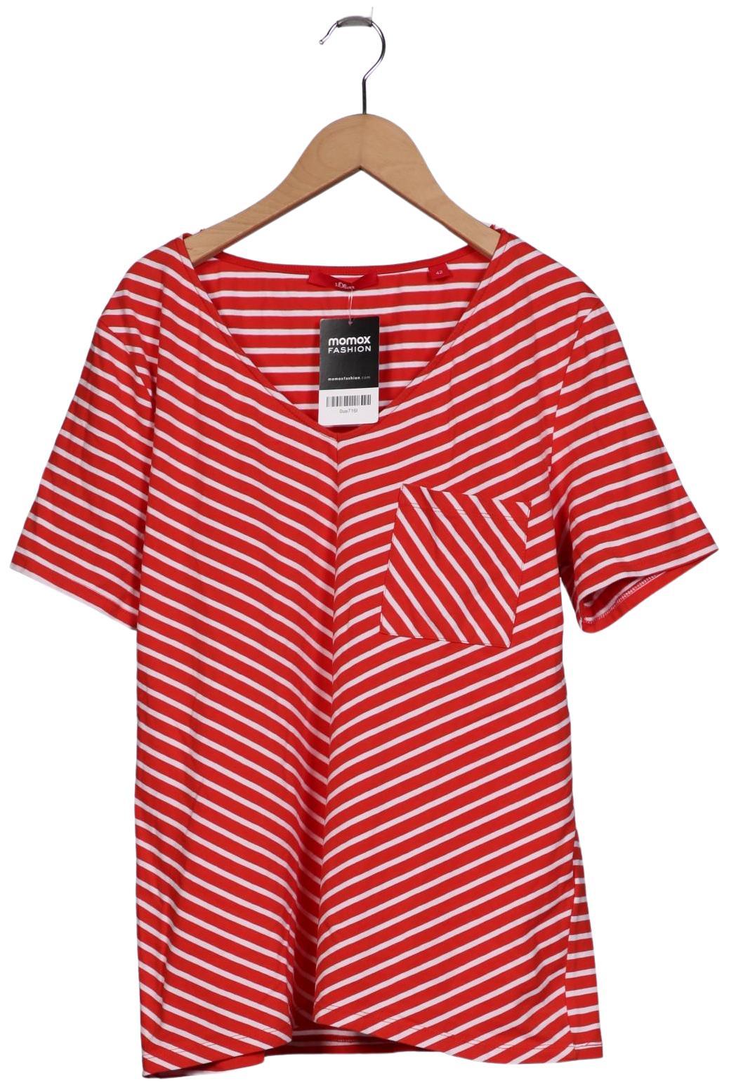 

s.Oliver Damen T-Shirt, rot, Gr. 42