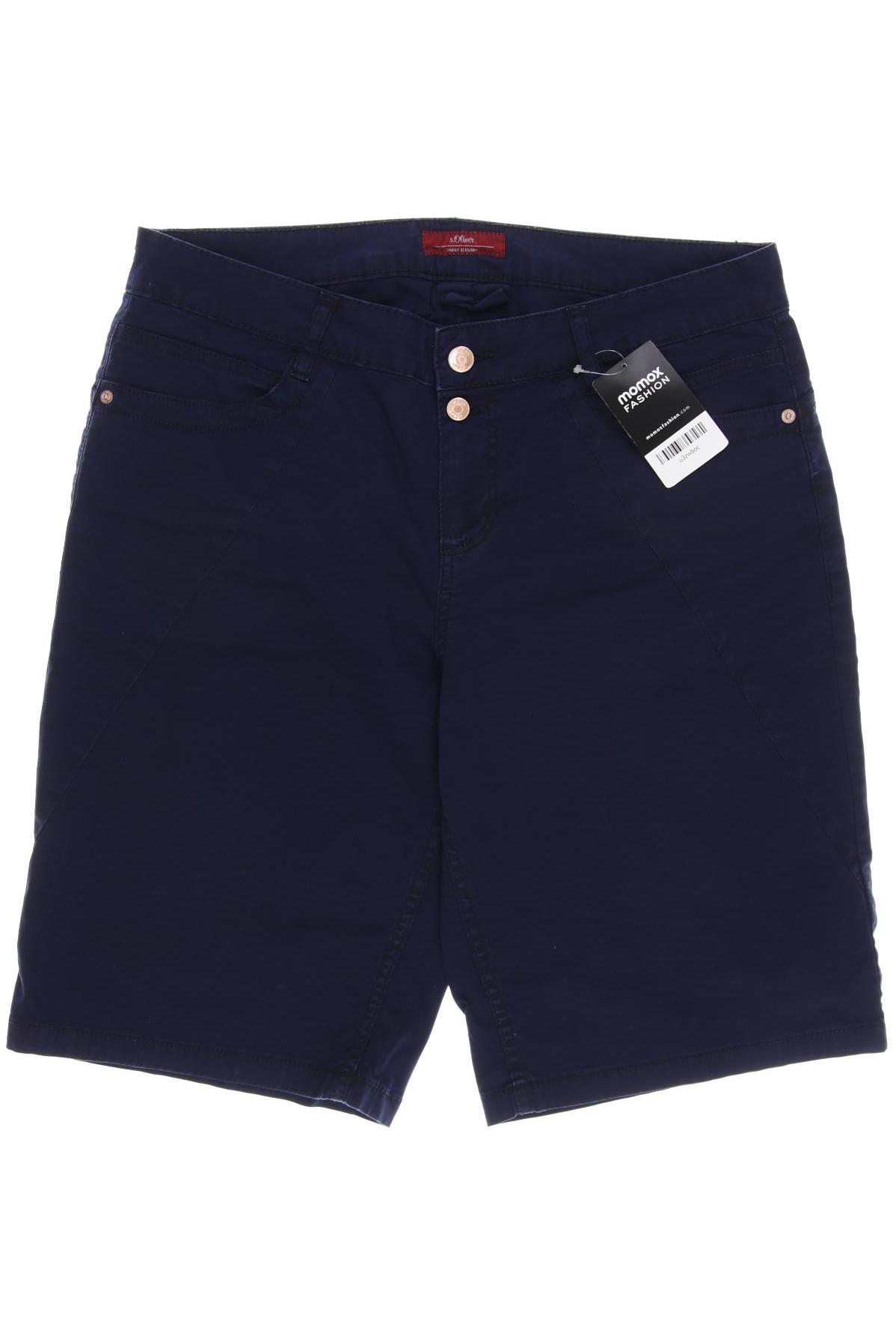 

s.Oliver Damen Shorts, marineblau