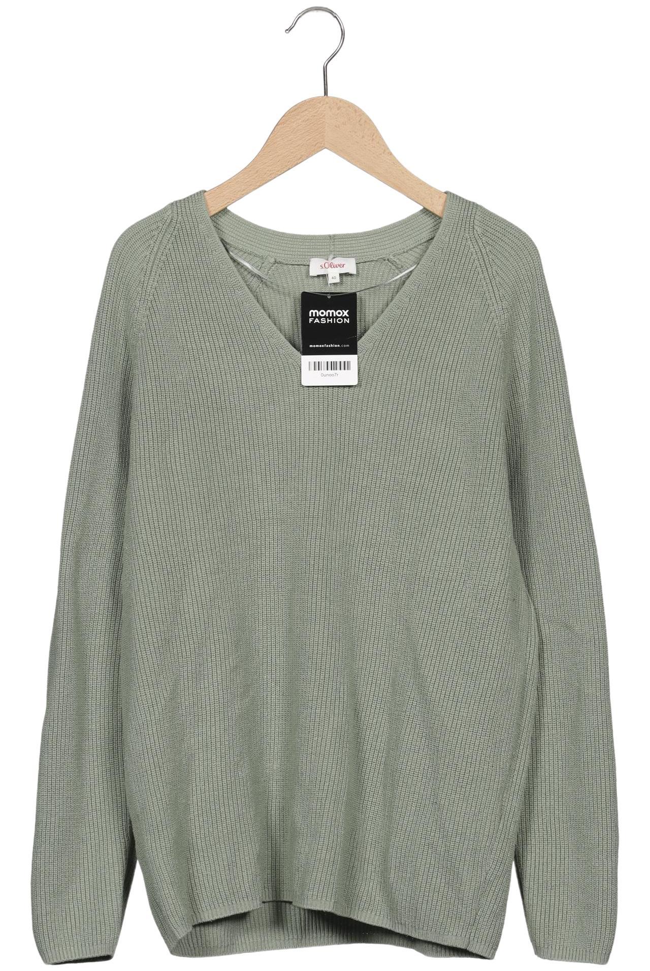 

s.Oliver Damen Pullover, hellgrün, Gr. 40