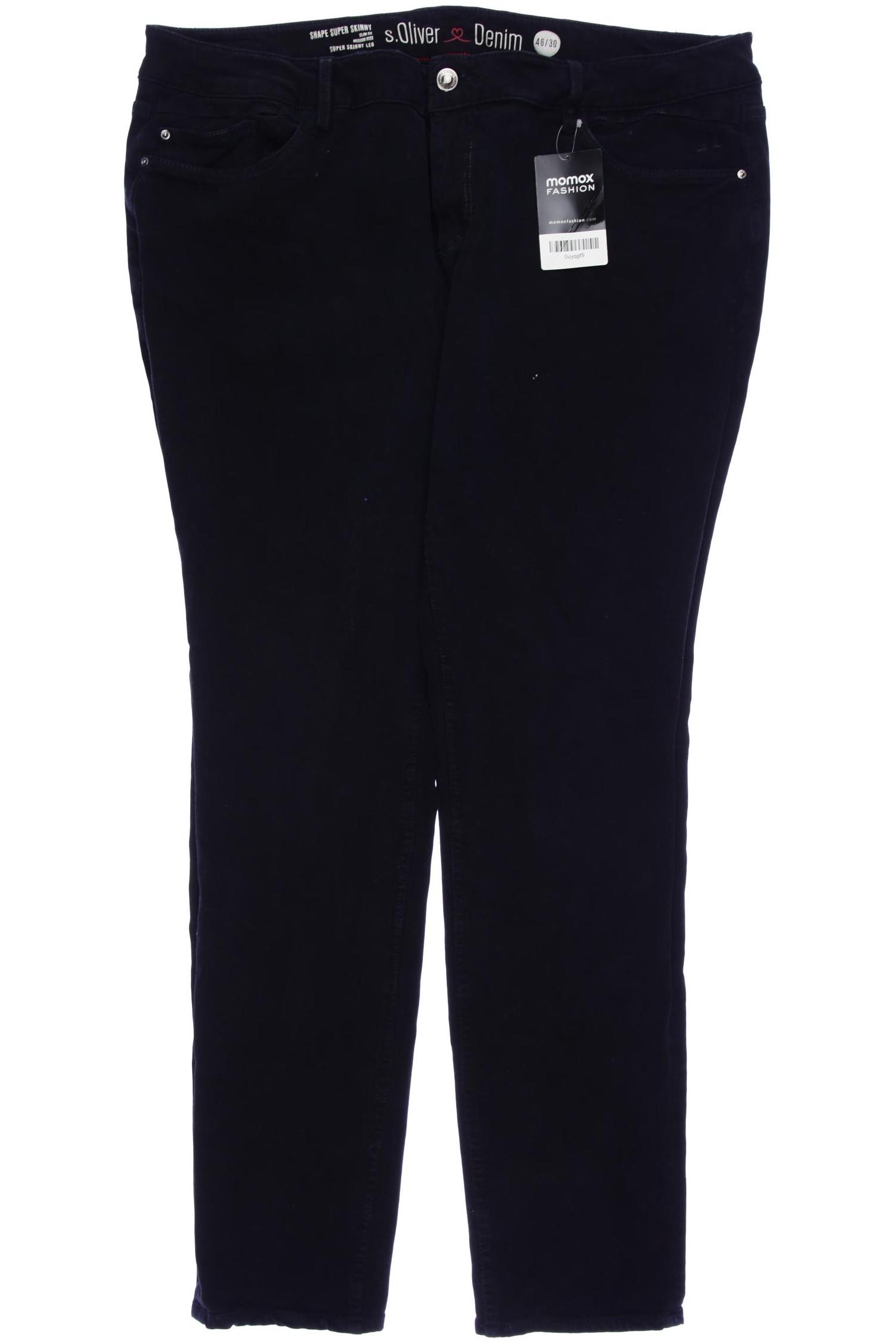 

s.Oliver Damen Jeans, schwarz, Gr. 46