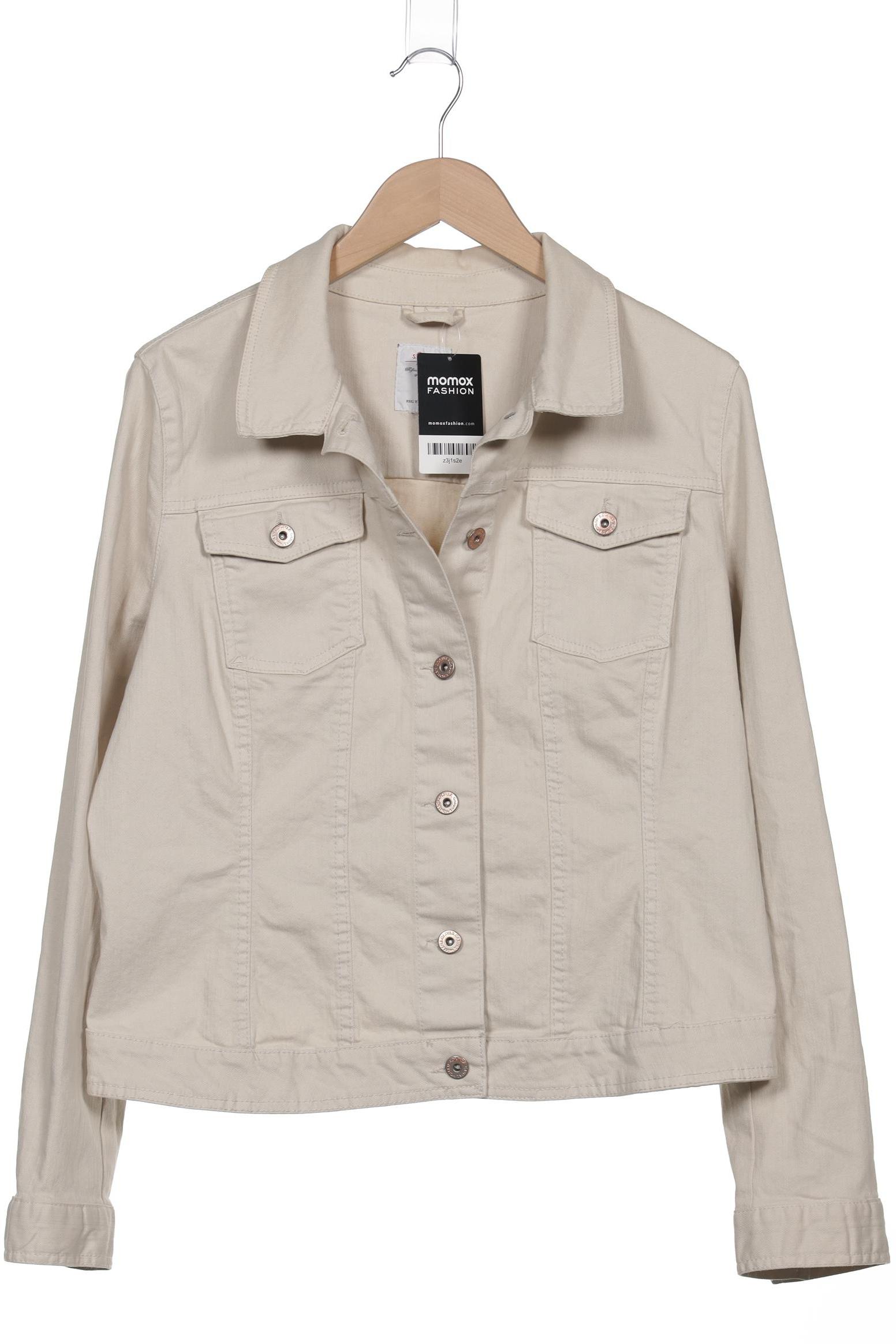 

s.Oliver Damen Jacke, cremeweiß, Gr. 48
