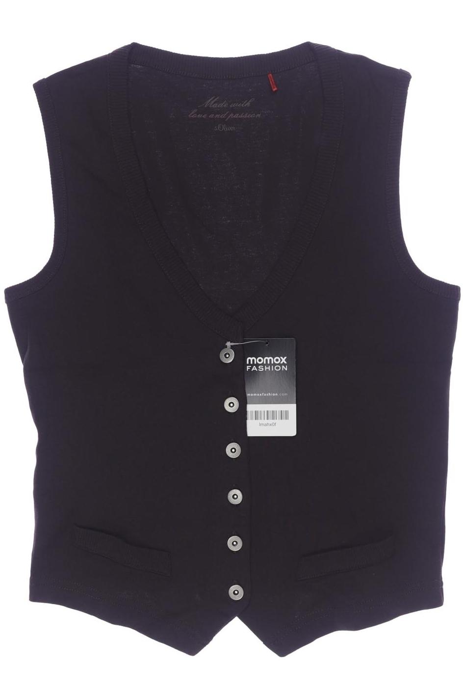 

s.Oliver Damen Weste, braun, Gr. 36