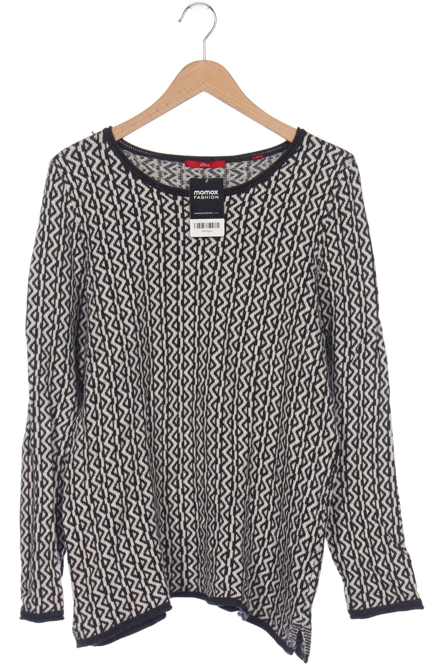 

s.Oliver Damen Pullover, schwarz
