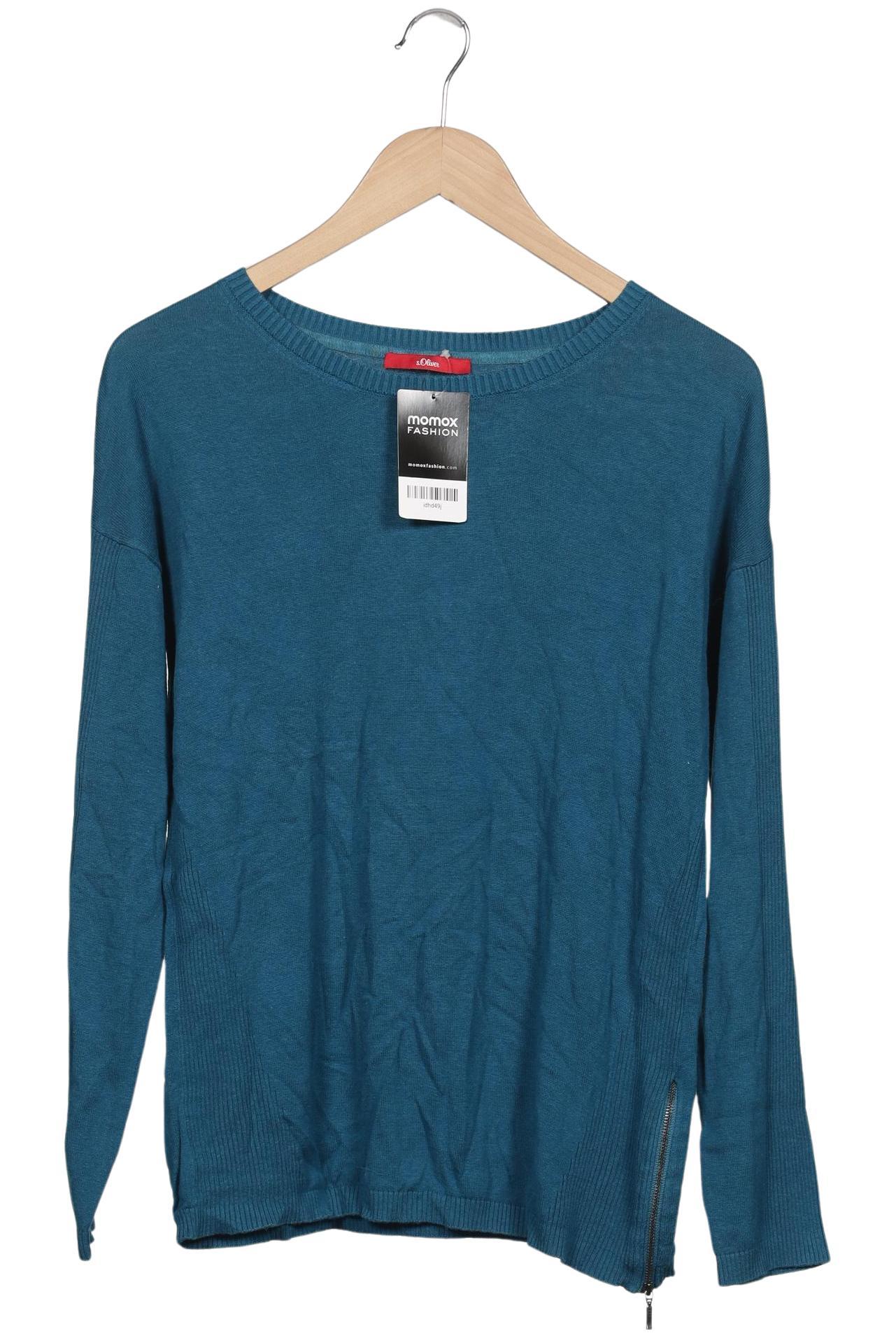 

s.Oliver Damen Pullover, türkis, Gr. 40
