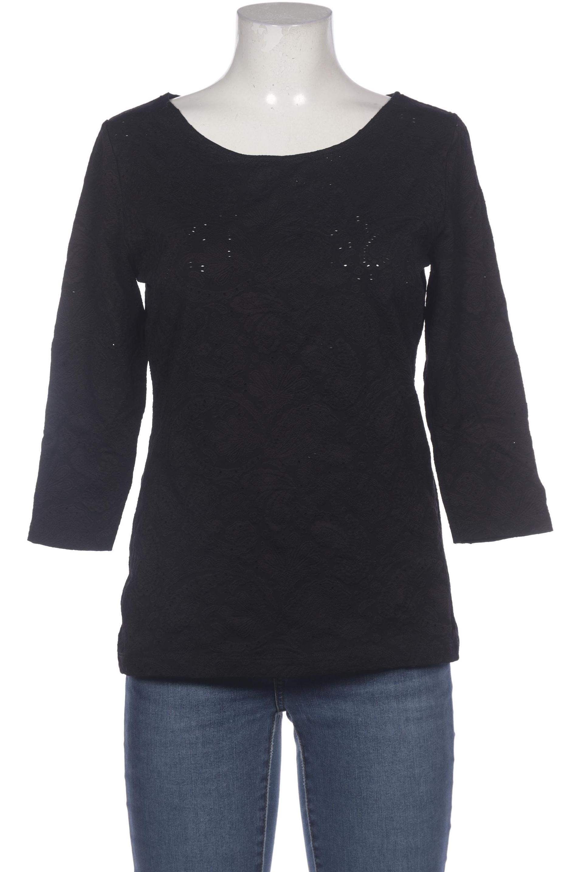 

s.Oliver Damen Langarmshirt, schwarz, Gr. 42