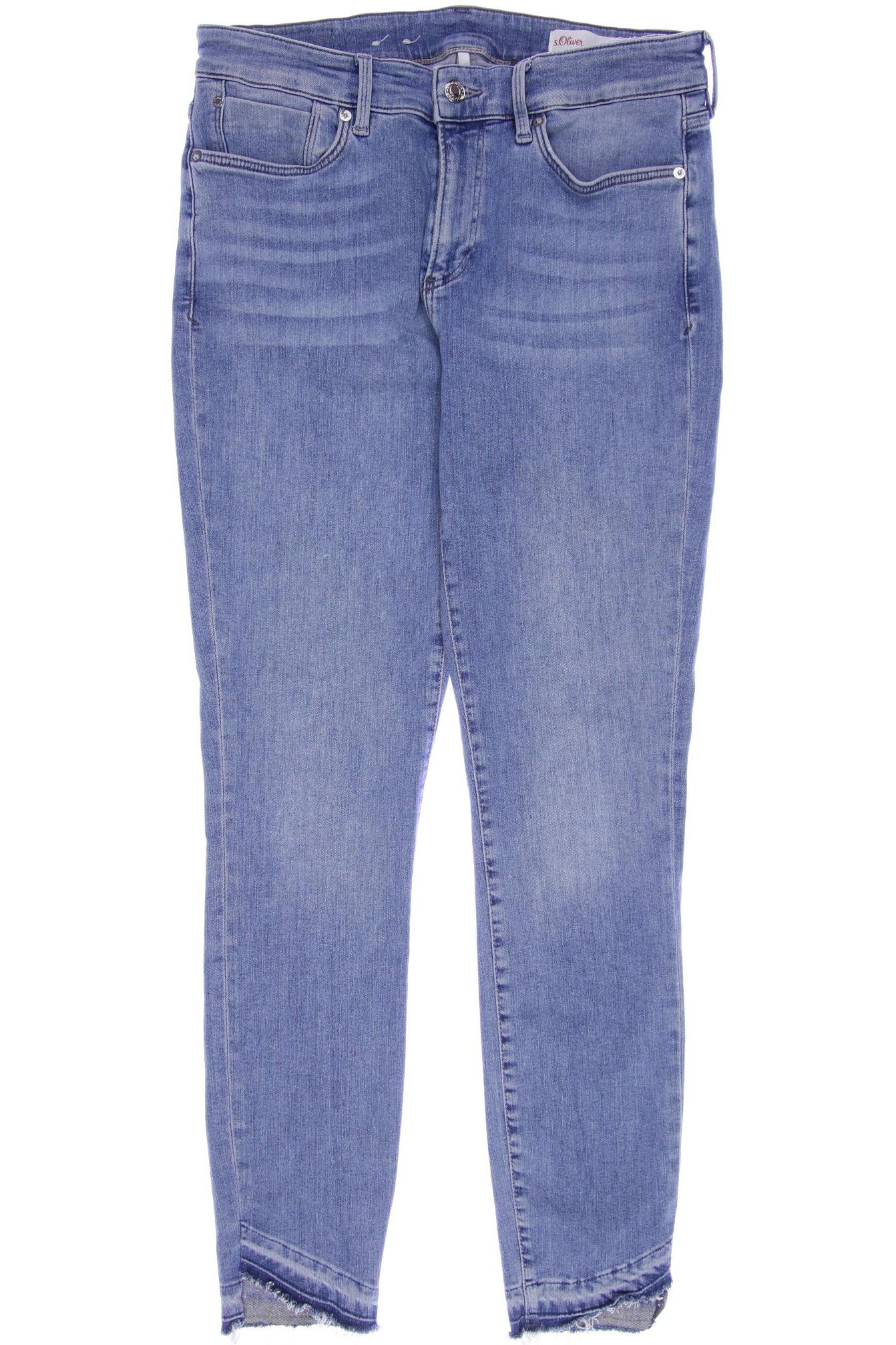 

s.Oliver Damen Jeans, blau