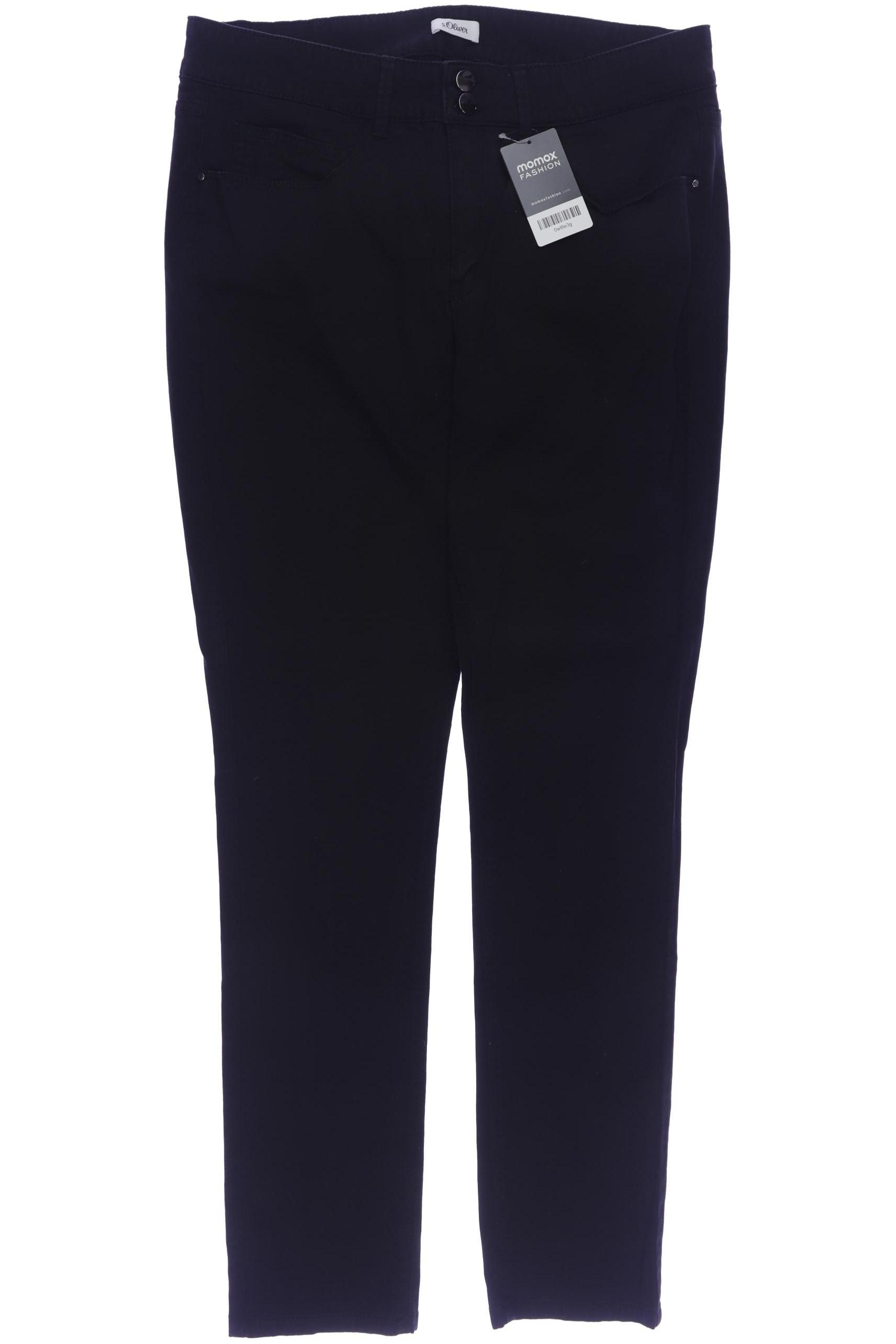 

s.Oliver Damen Stoffhose, schwarz, Gr. 46