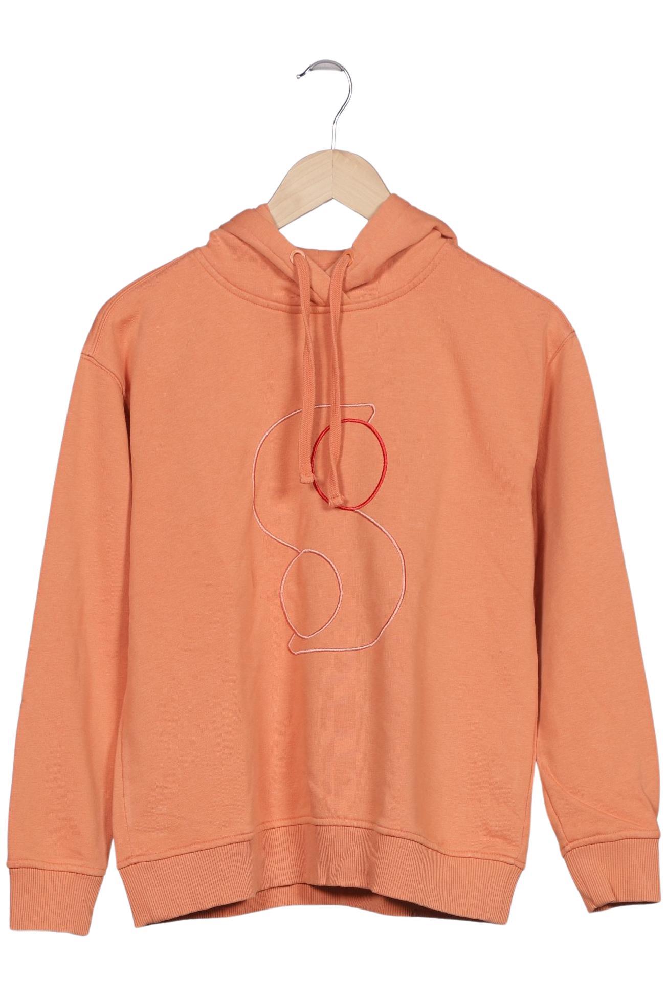 

s.Oliver Damen Kapuzenpullover, orange, Gr. 34