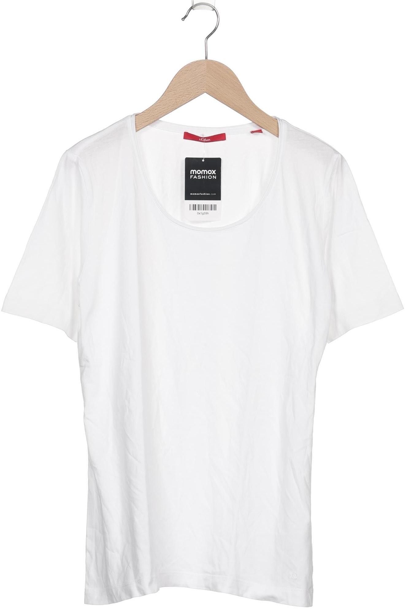 

s.Oliver Damen T-Shirt, weiß, Gr. 40
