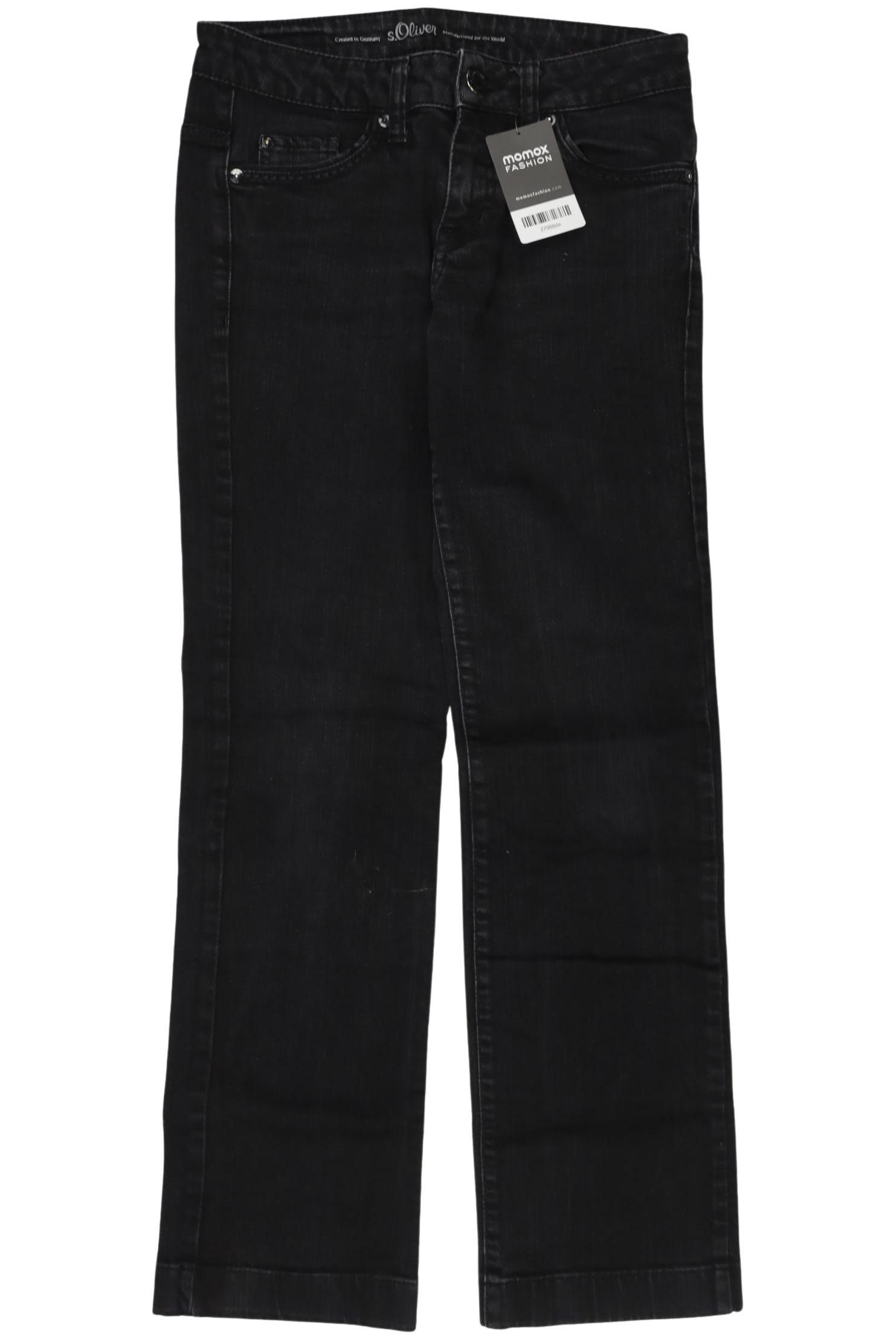 

s.Oliver Damen Jeans, schwarz, Gr. 30