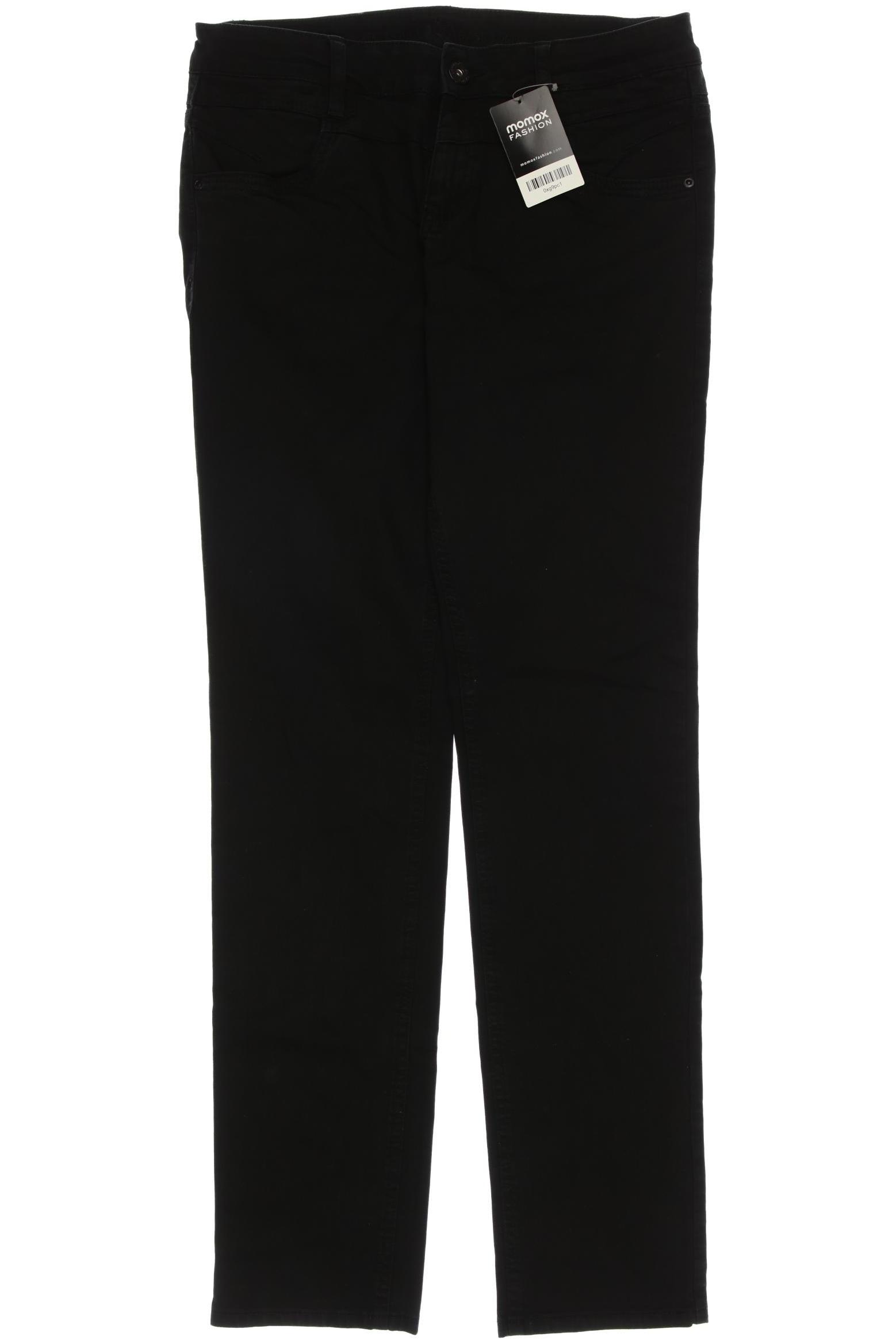 

s.Oliver Damen Jeans, schwarz