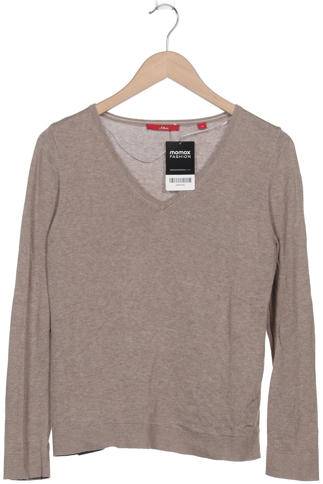 

s.Oliver Damen Pullover, beige, Gr. 38