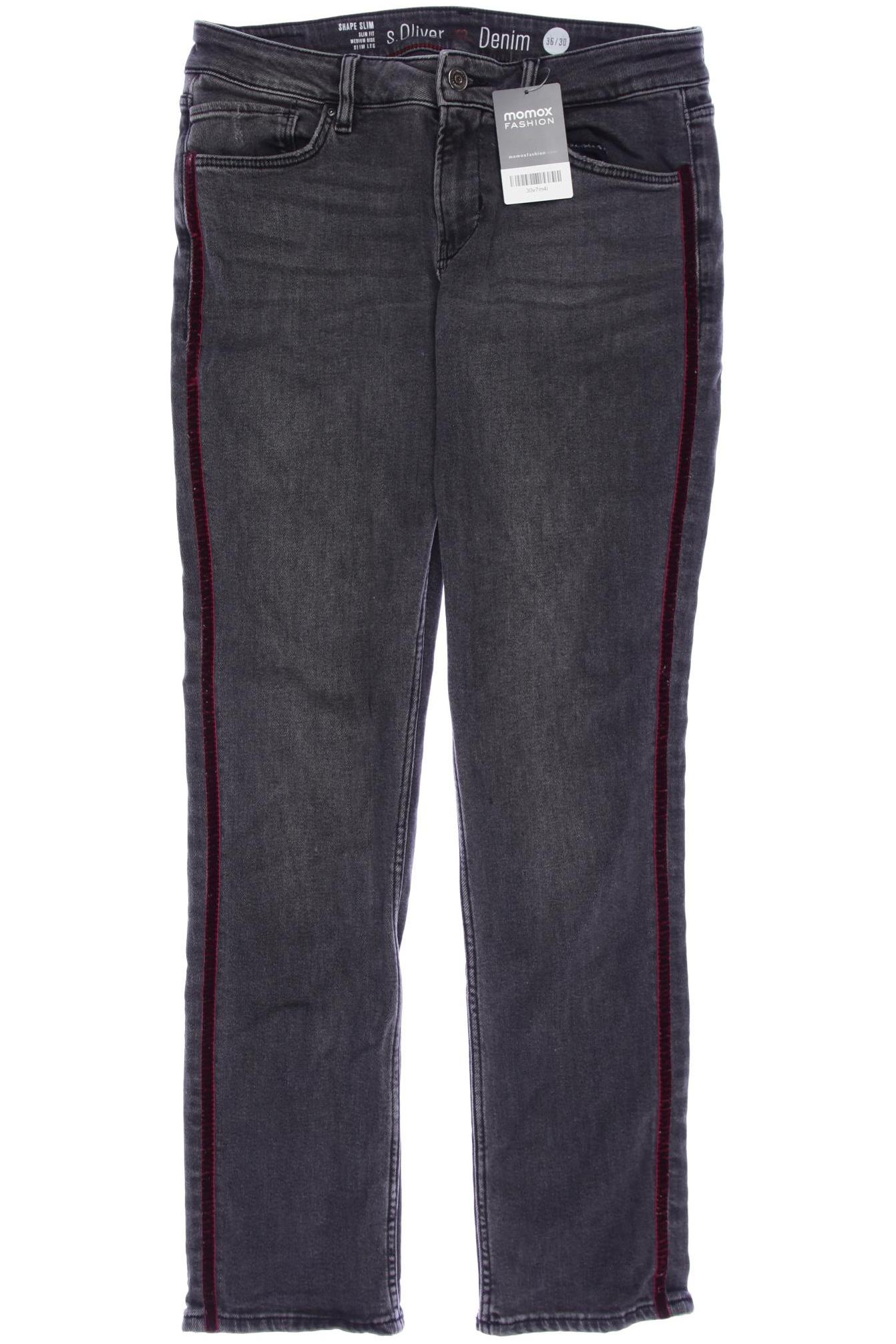 

s.Oliver Damen Jeans, grau, Gr. 36