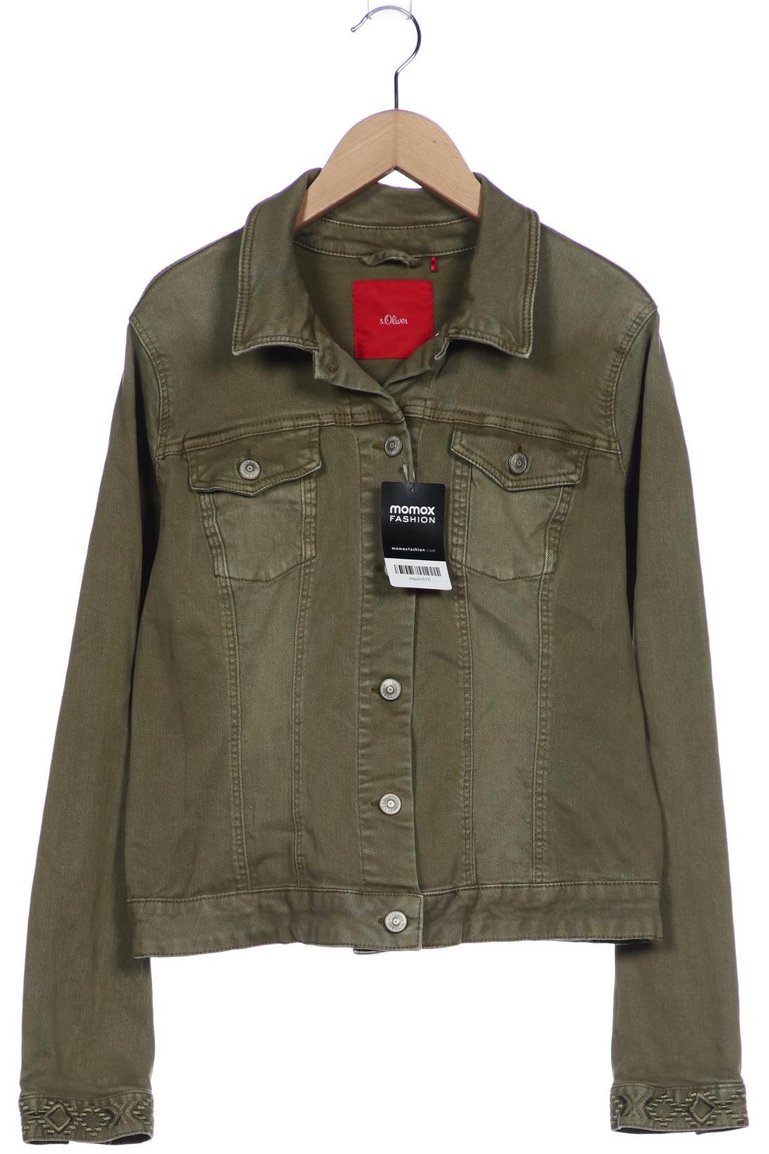 

s.Oliver Damen Jacke, grün, Gr. 40