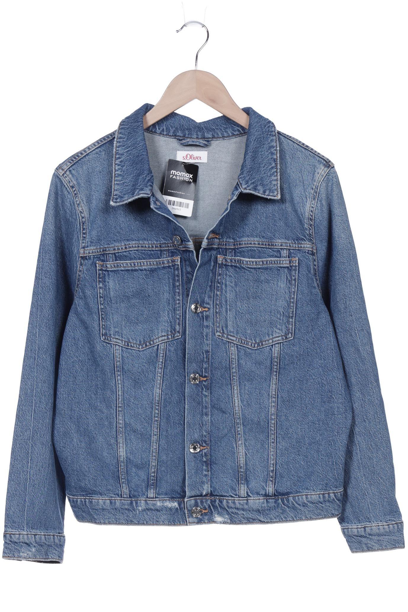 

s.Oliver Damen Jacke, blau, Gr. 42