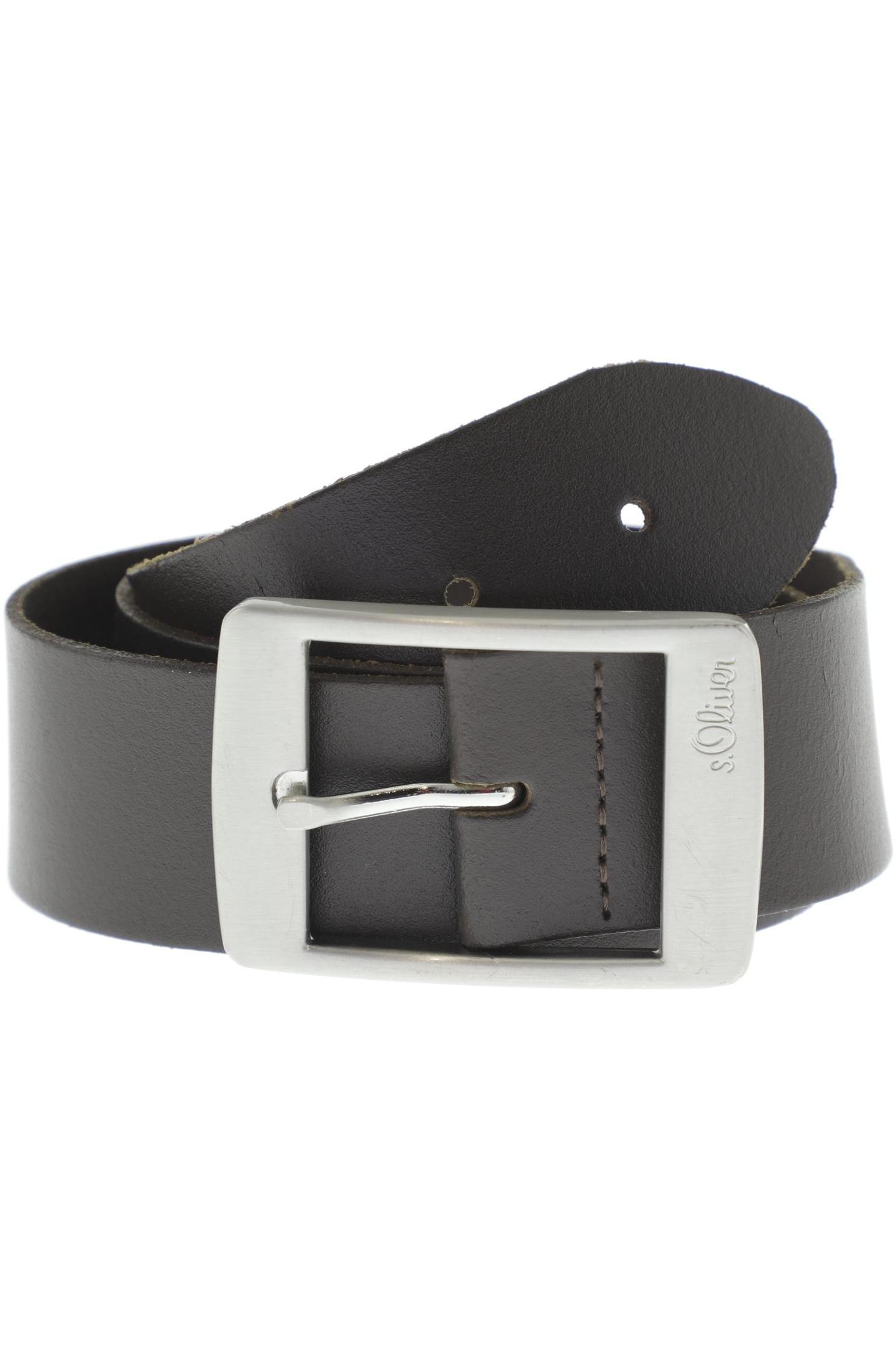 

s.Oliver Damen Gürtel, braun, Gr. 85