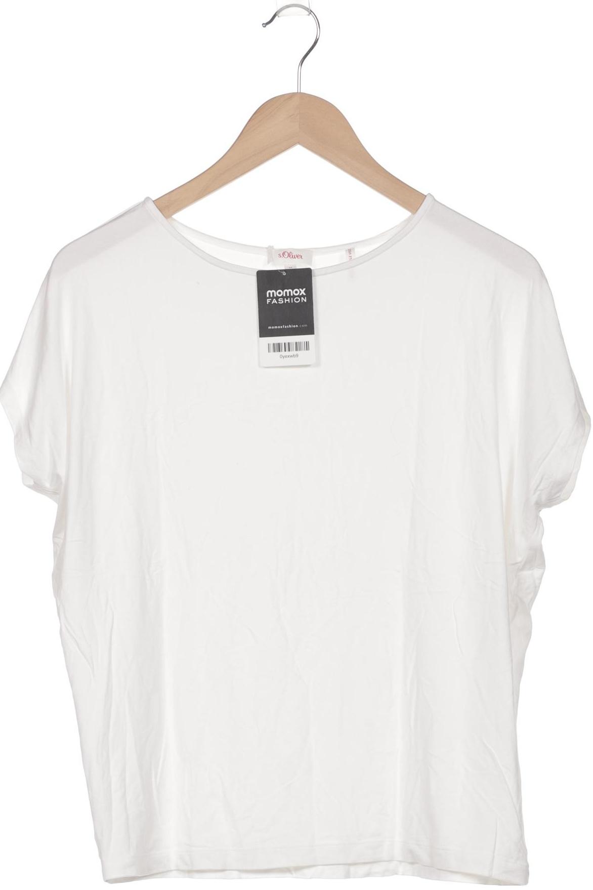 

s.Oliver Damen T-Shirt, weiß, Gr. 38