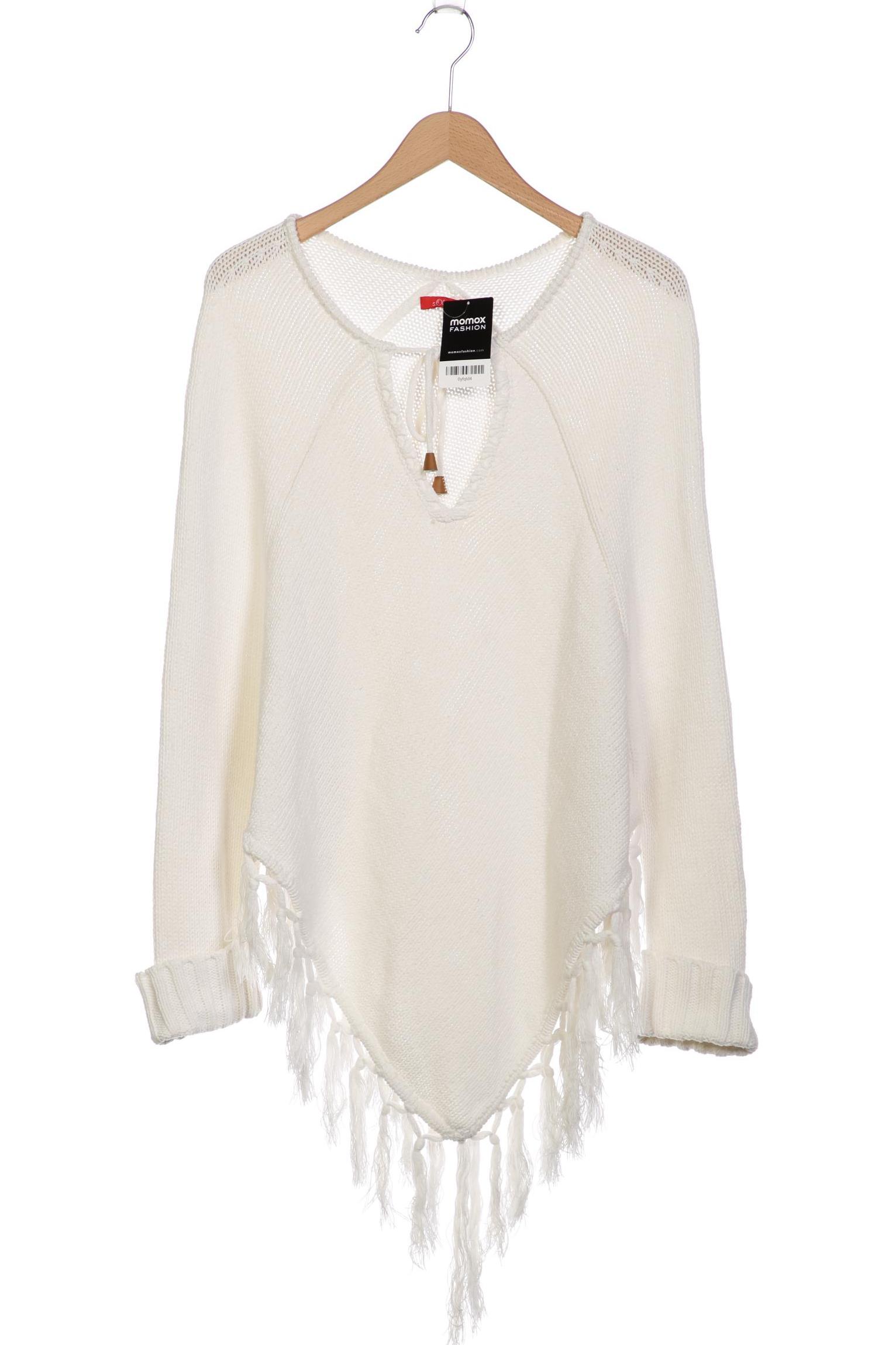 

s.Oliver Damen Pullover, weiß, Gr. uni