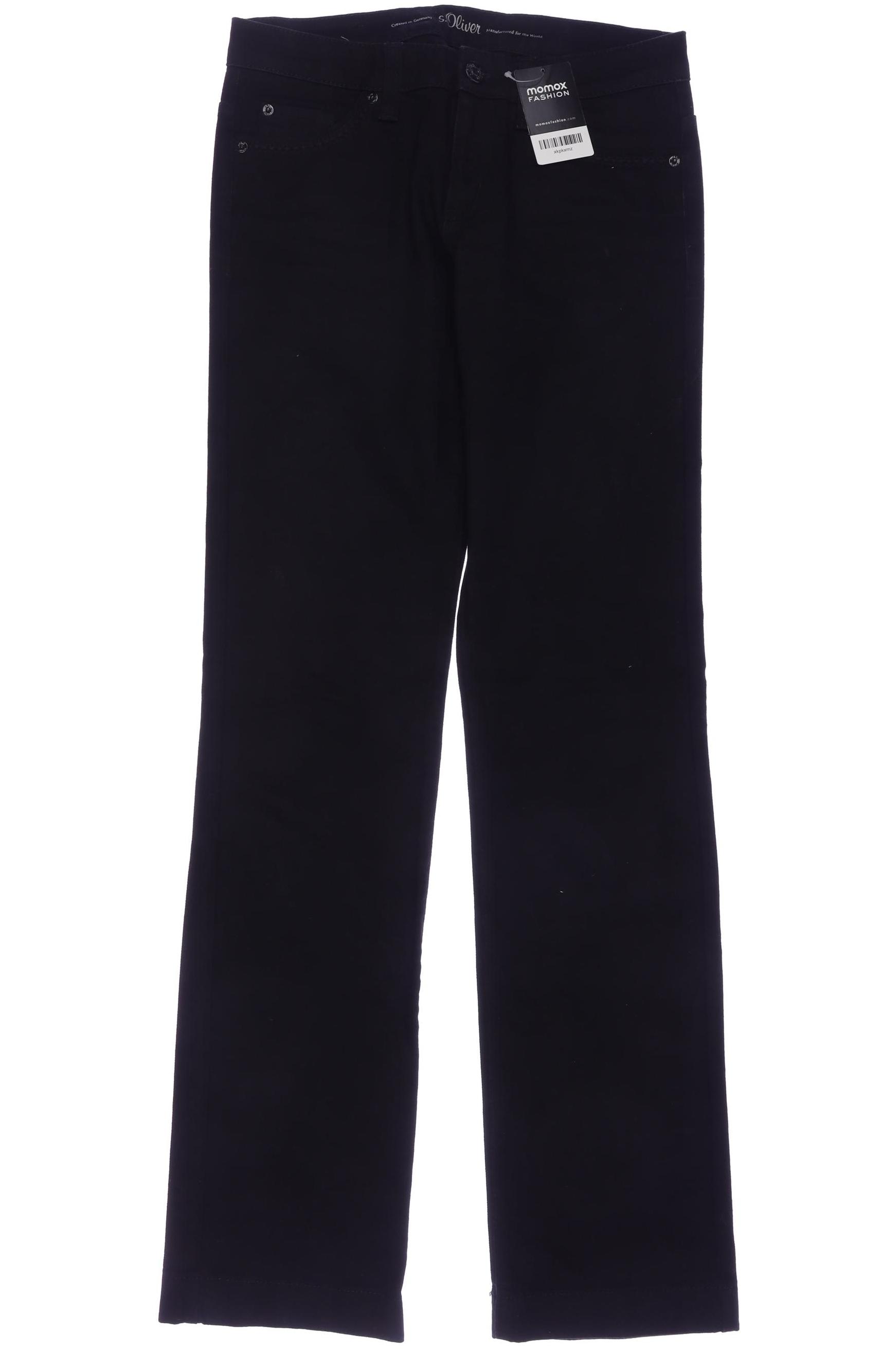 

s.Oliver Damen Jeans, schwarz, Gr. 38