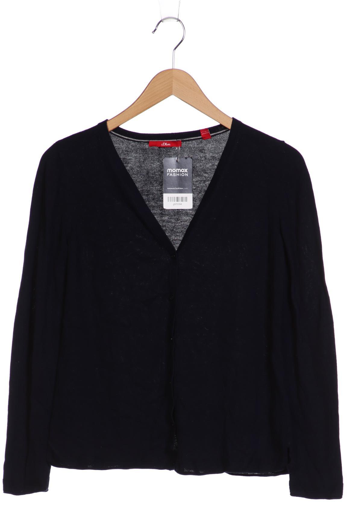 

s.Oliver Damen Strickjacke, marineblau, Gr. 40