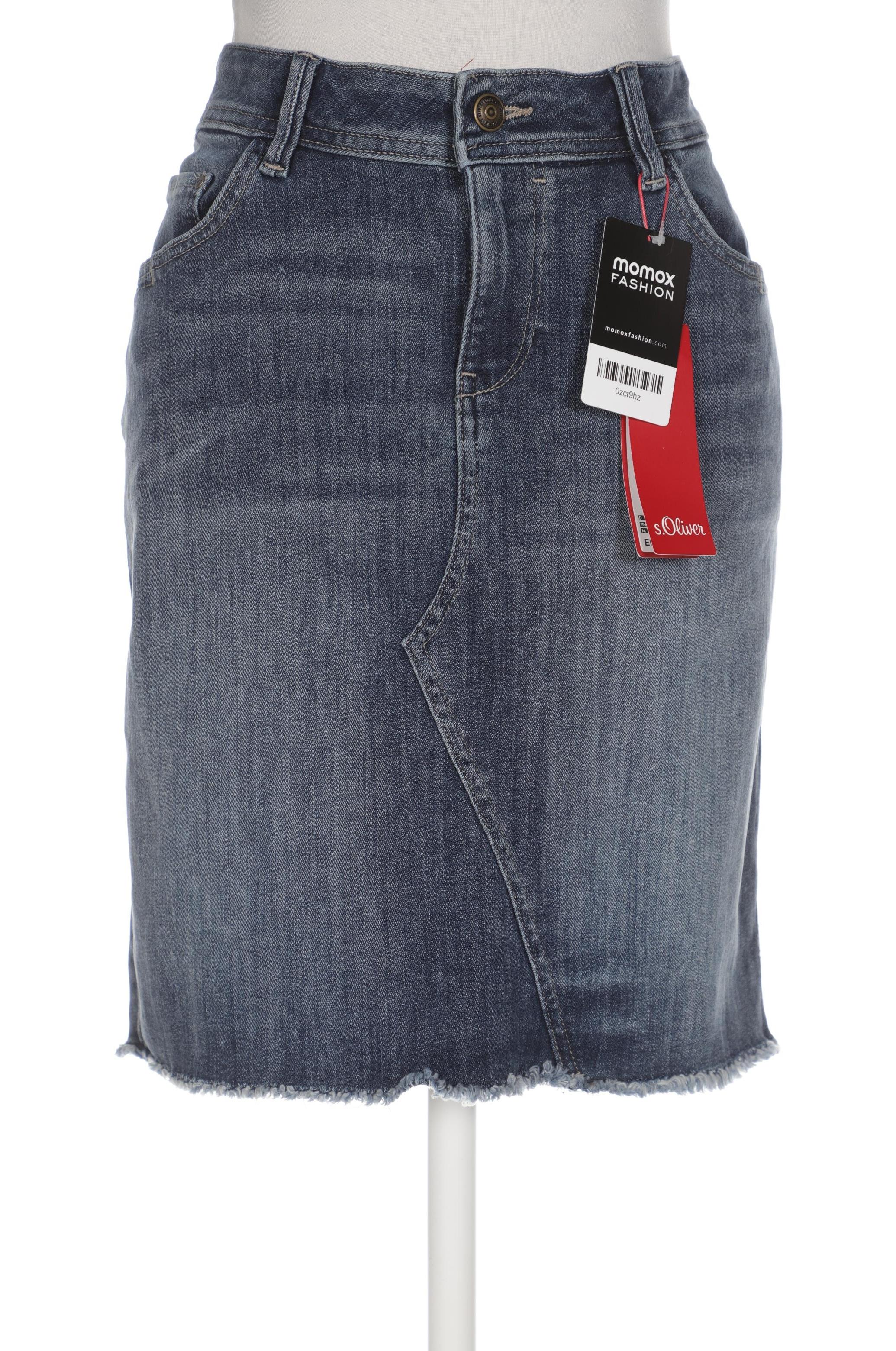 

s.Oliver Damen Rock, blau, Gr. 38