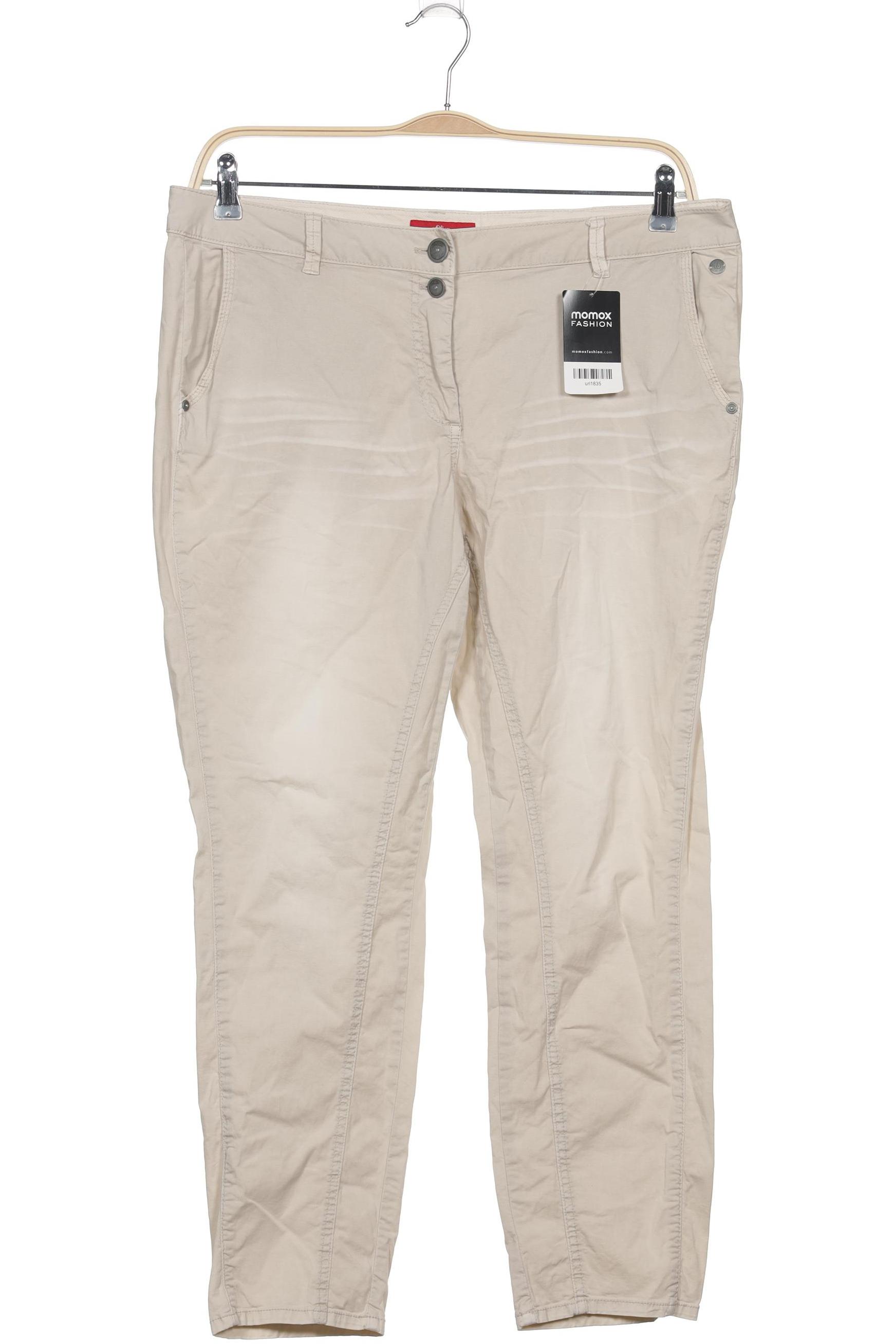 

s.Oliver Damen Stoffhose, beige, Gr. 36