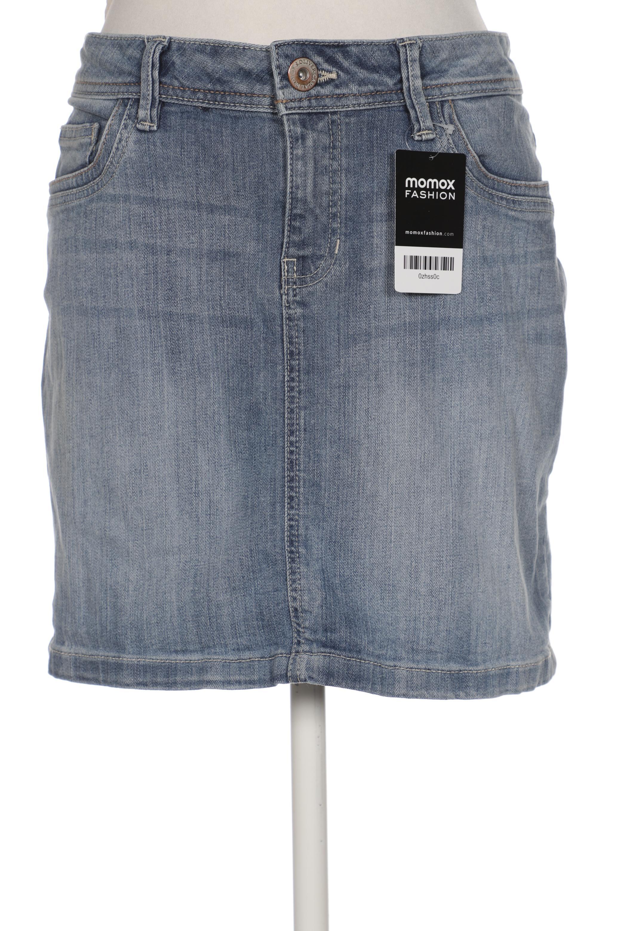 

s.Oliver Damen Rock, blau, Gr. 40