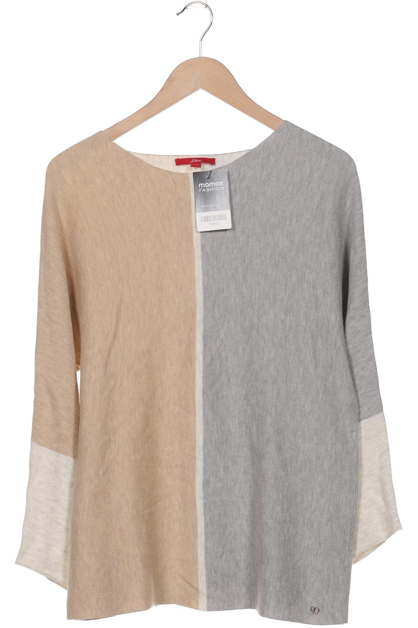 

s.Oliver Damen Pullover, beige, Gr. 42