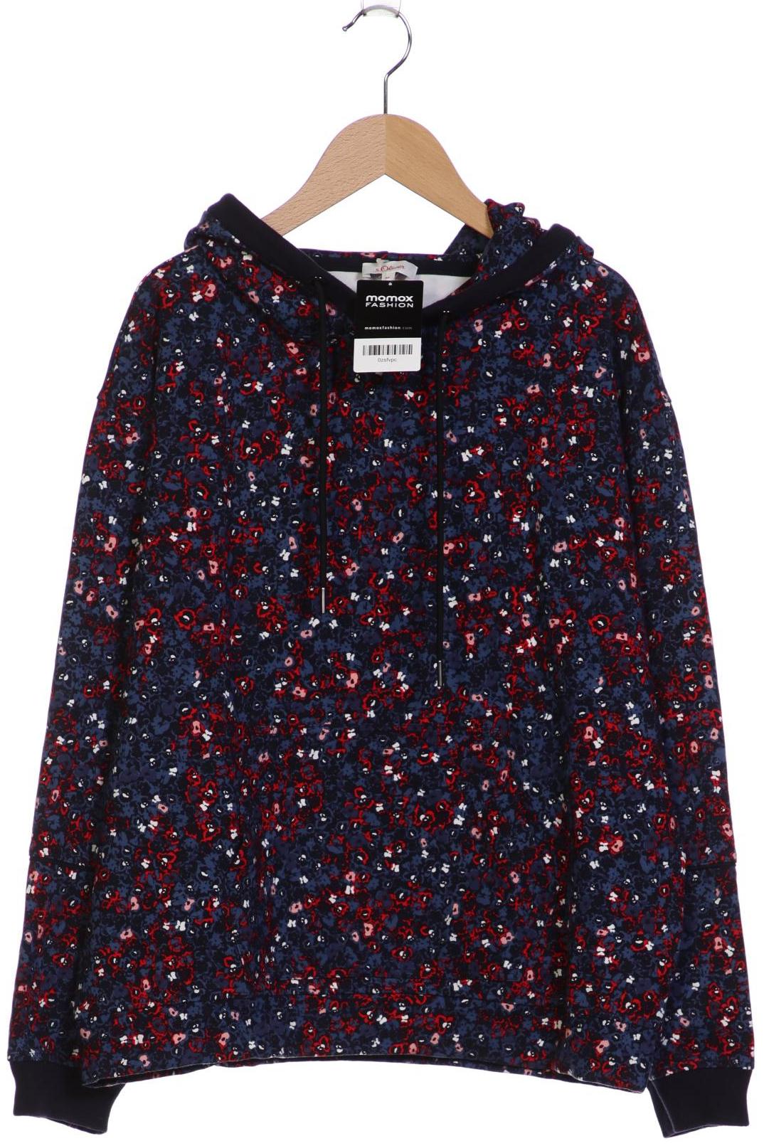 

s.Oliver Damen Kapuzenpullover, blau, Gr. 38