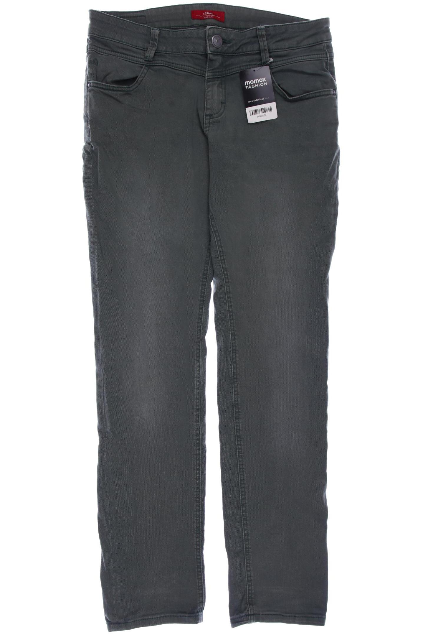 

s.Oliver Damen Jeans, grün