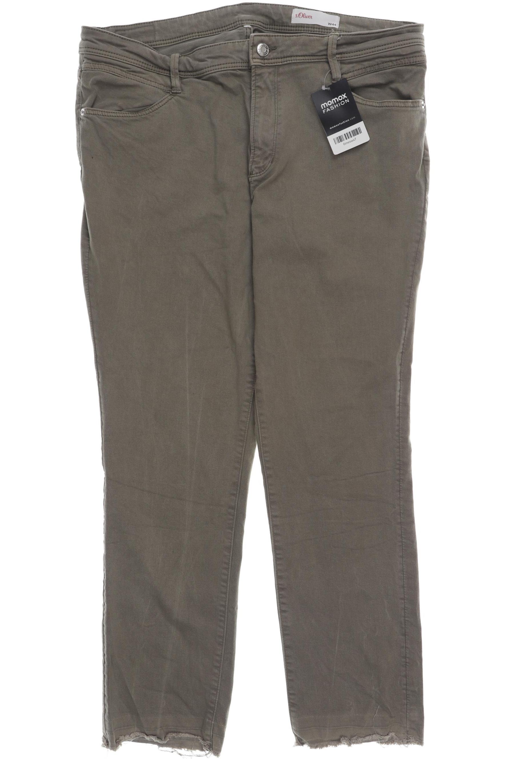 

s.Oliver Damen Jeans, grün