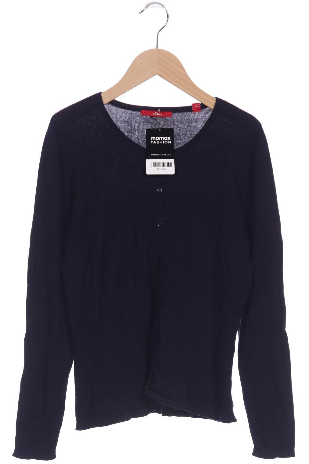 

s.Oliver Damen Strickjacke, marineblau, Gr. 36