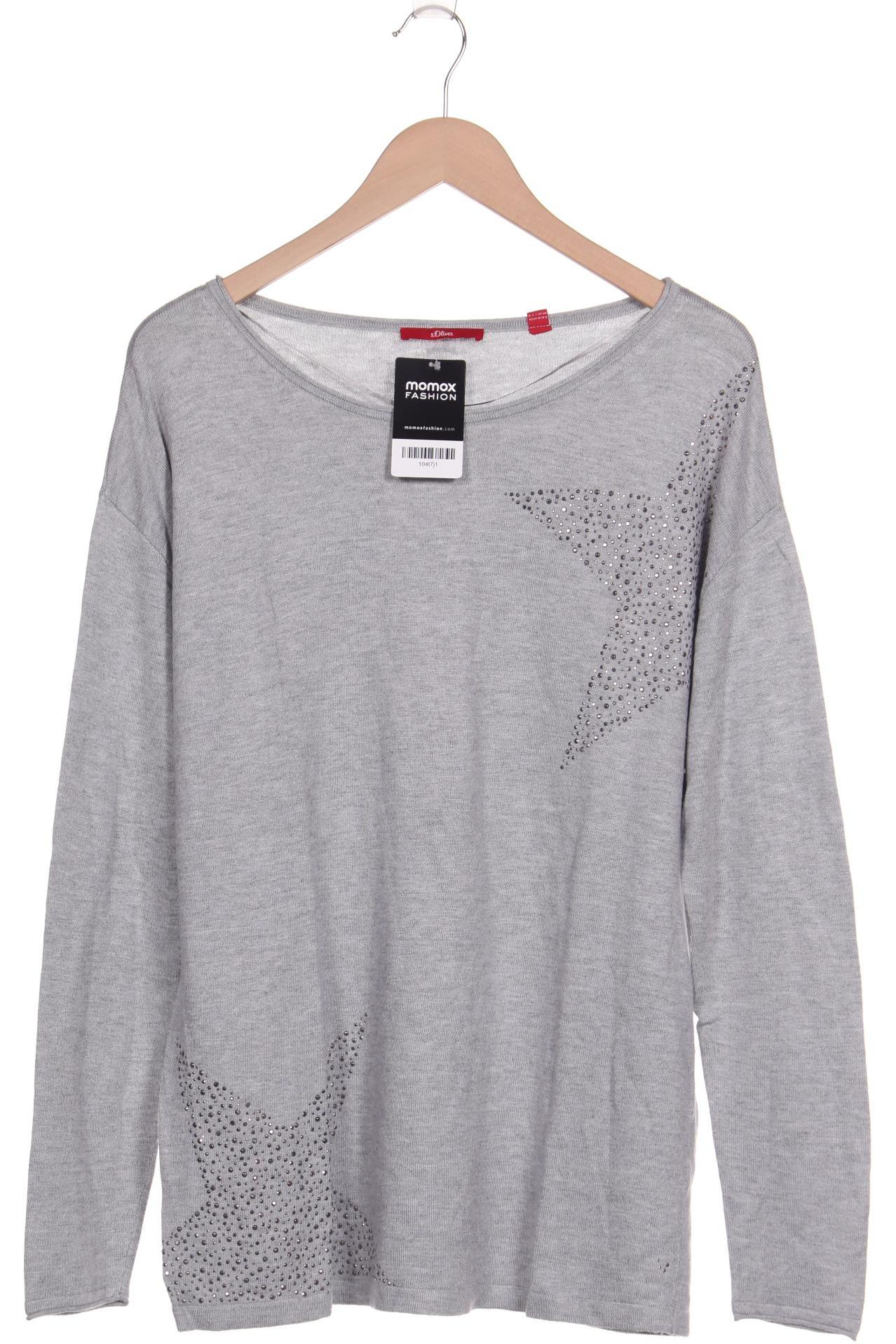 

s.Oliver Damen Pullover, grau, Gr. 42