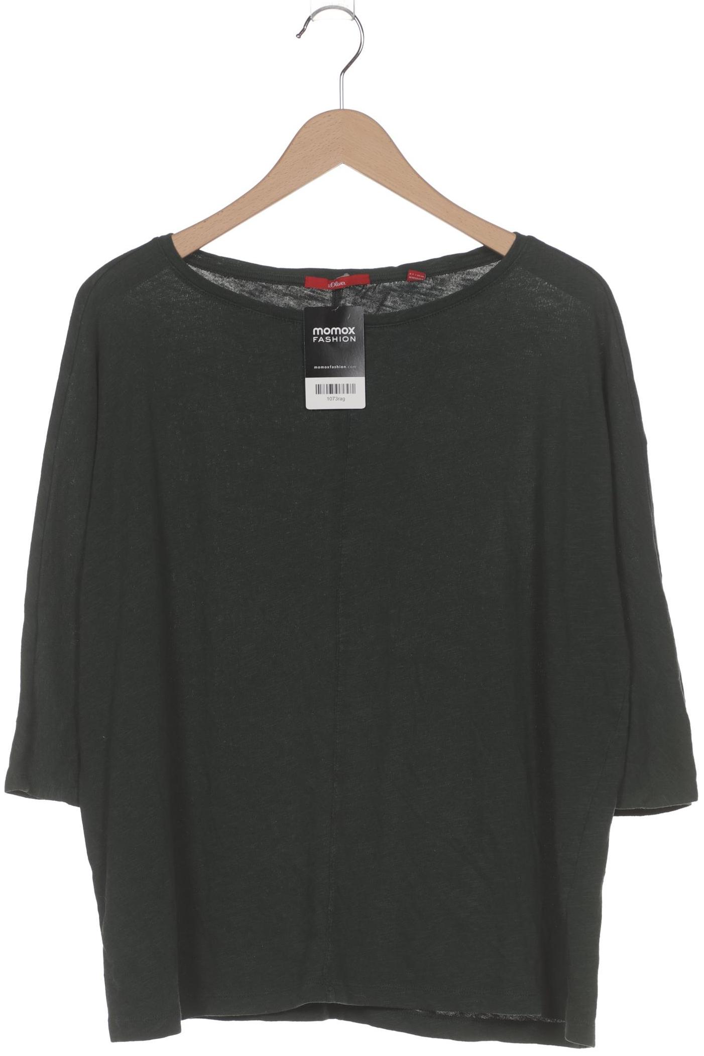 

s.Oliver Damen Langarmshirt, grün, Gr. 46