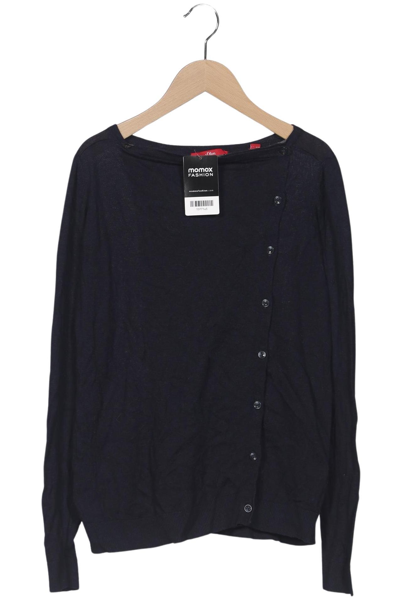 

s.Oliver Damen Strickjacke, marineblau, Gr. 36