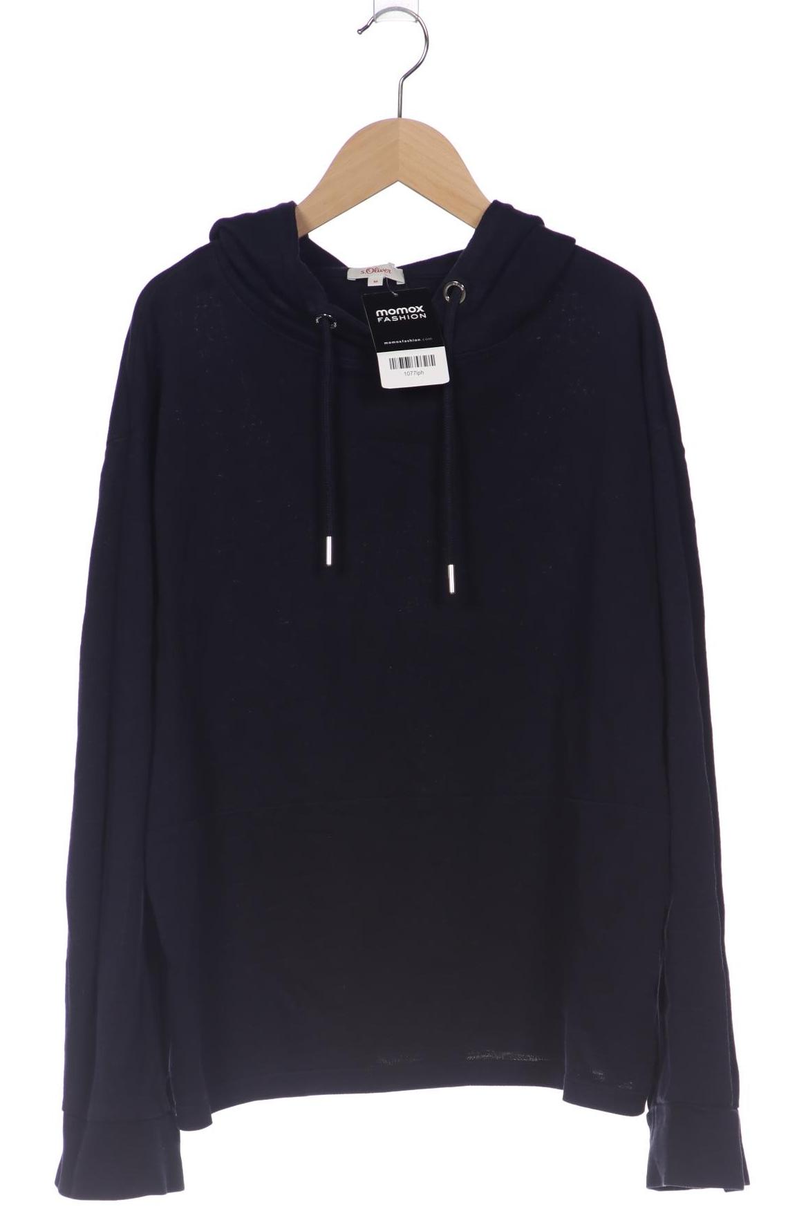 

s.Oliver Damen Kapuzenpullover, marineblau, Gr. 38