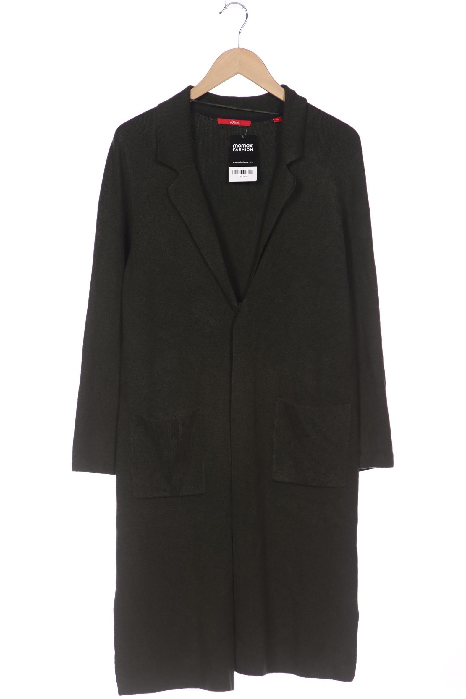 

s.Oliver Damen Strickjacke, grün, Gr. 38