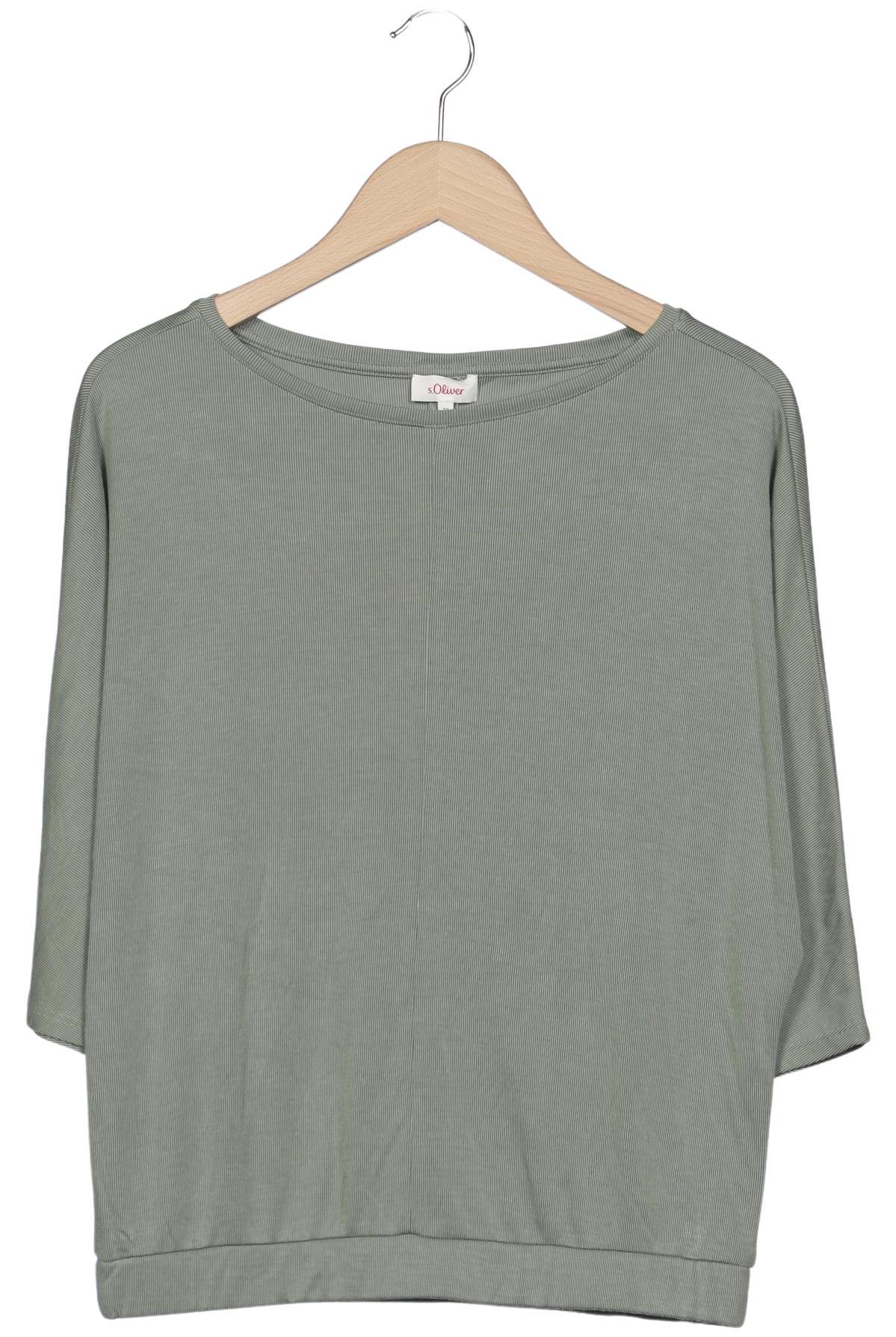 

s.Oliver Damen Langarmshirt, grün, Gr. 36