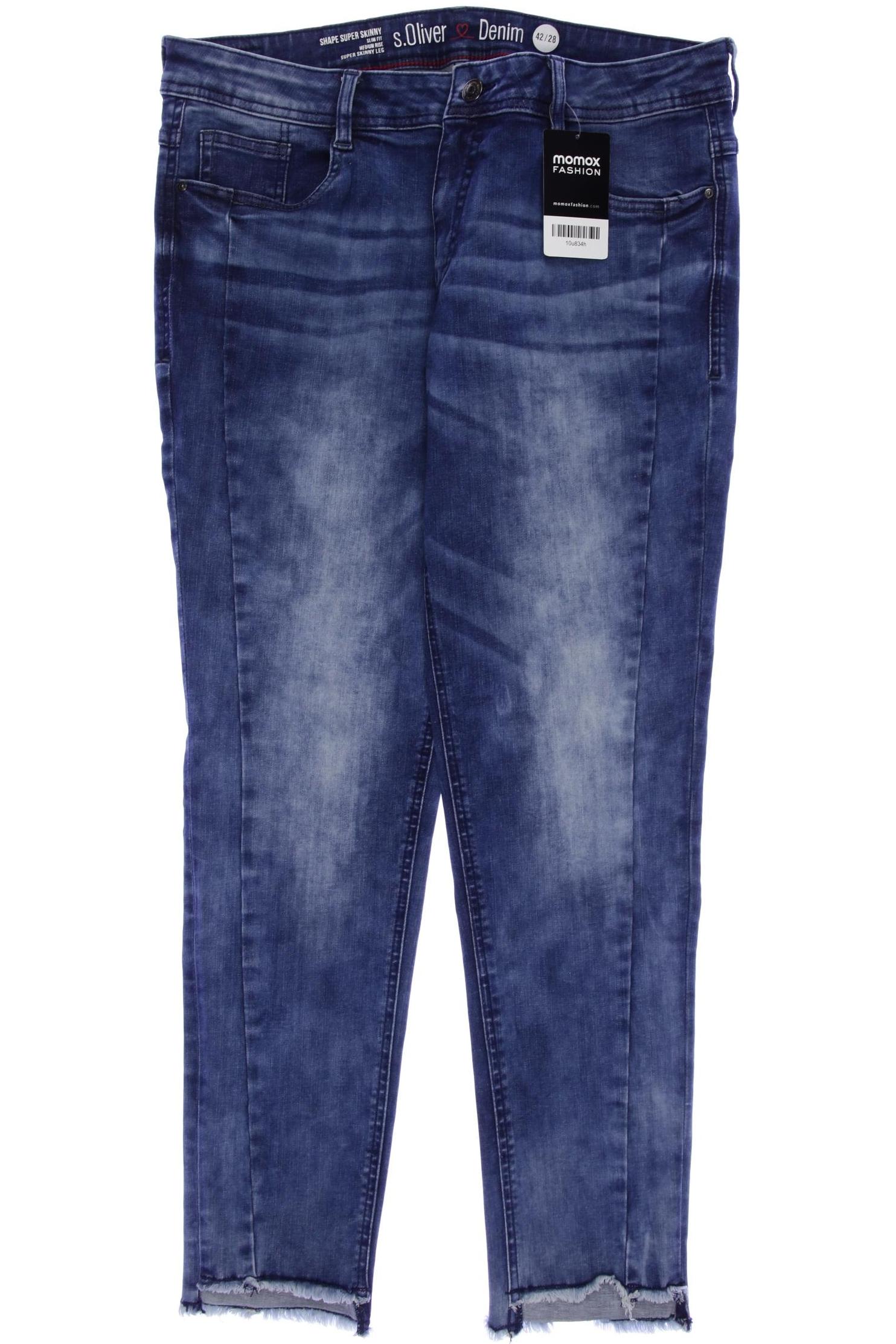 

s.Oliver Damen Jeans, blau, Gr. 42
